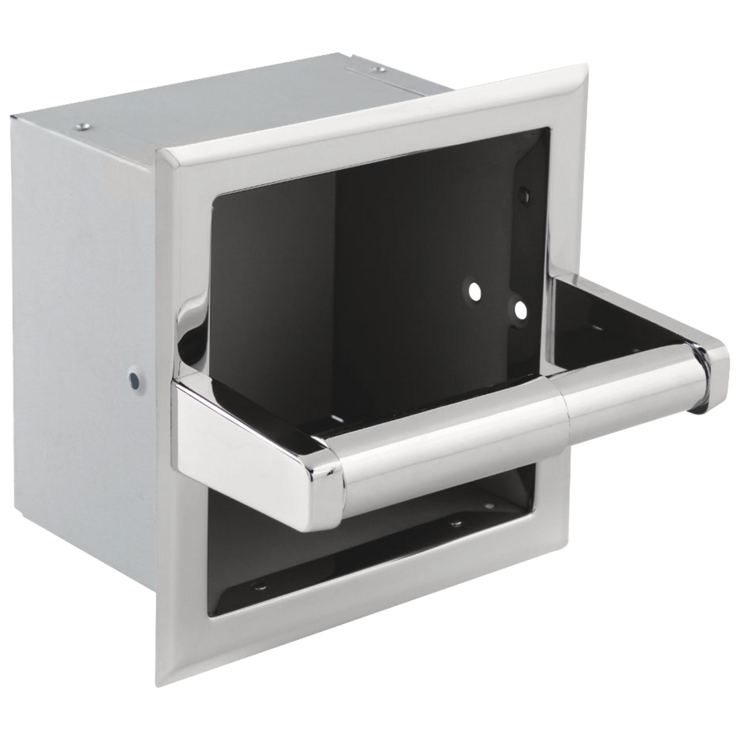 Delta 45470 Commercial Recessed Toilet Extra Roll Tissue Holder