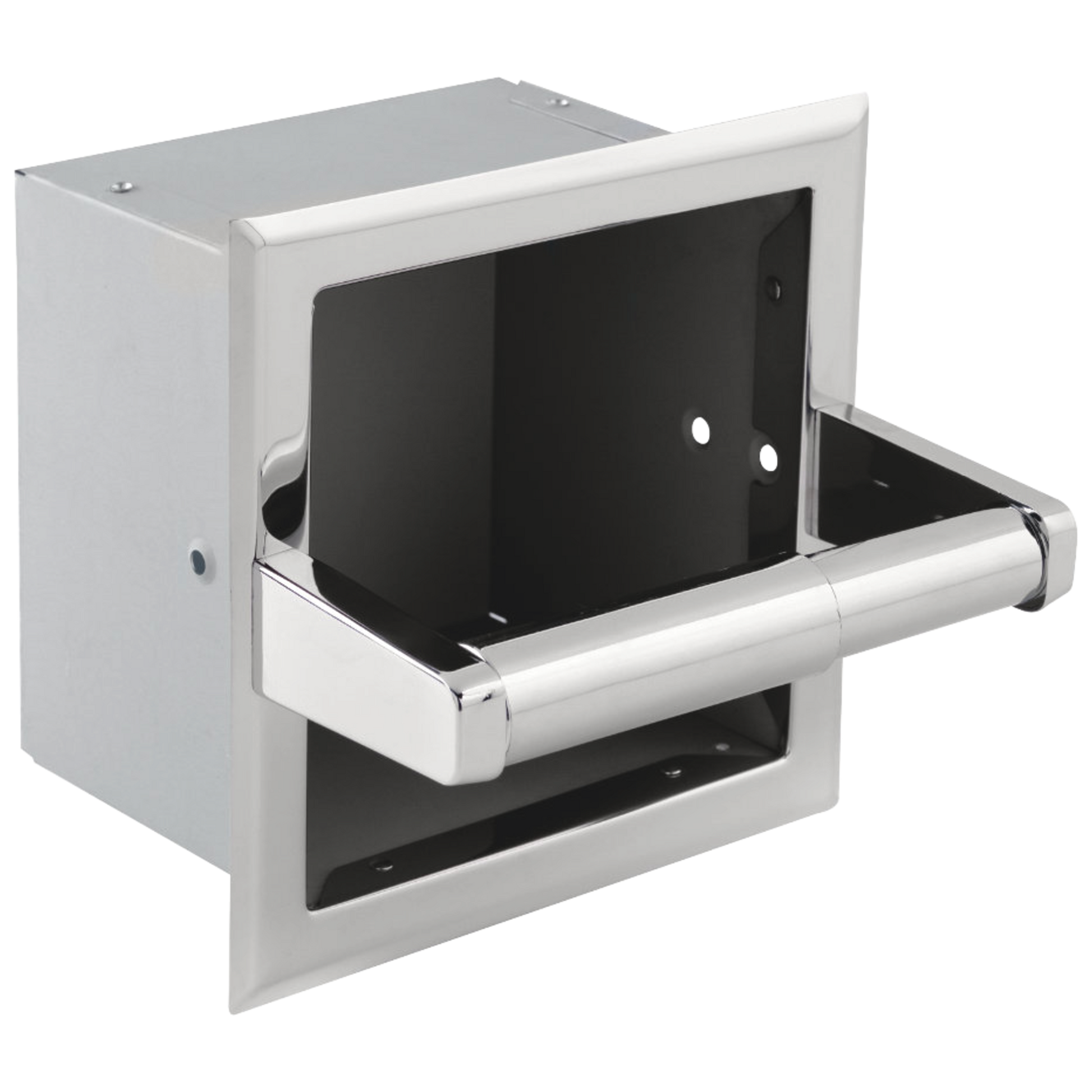 Delta 45470 Commercial Recessed Toilet Extra Roll Tissue Holder