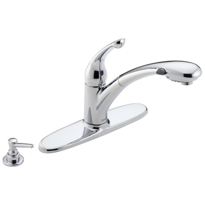 Delta Signature Pullouts: Single Handle Pull-Out Kitchen Faucet