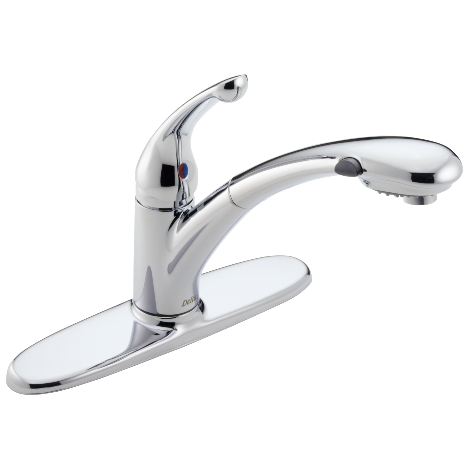 Delta Signature Pullouts: Single Handle Pull-Out Water-Efficient Kitchen Faucet