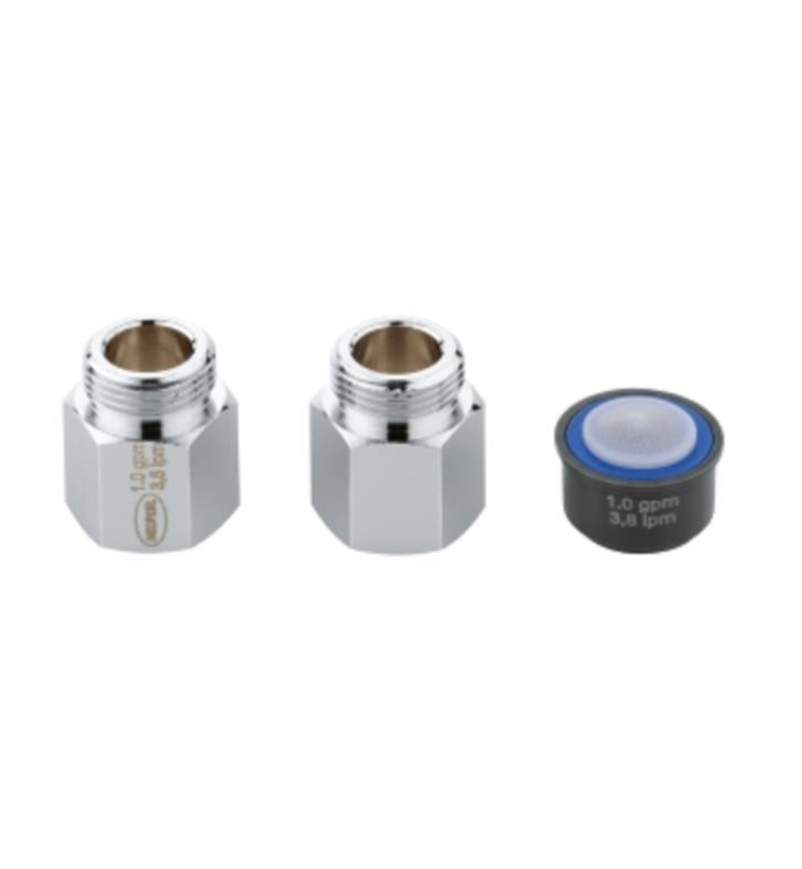 Grohe 48189000 Universal 1.0 GPM Low Flow Solution Kit for Multi Hole Faucets