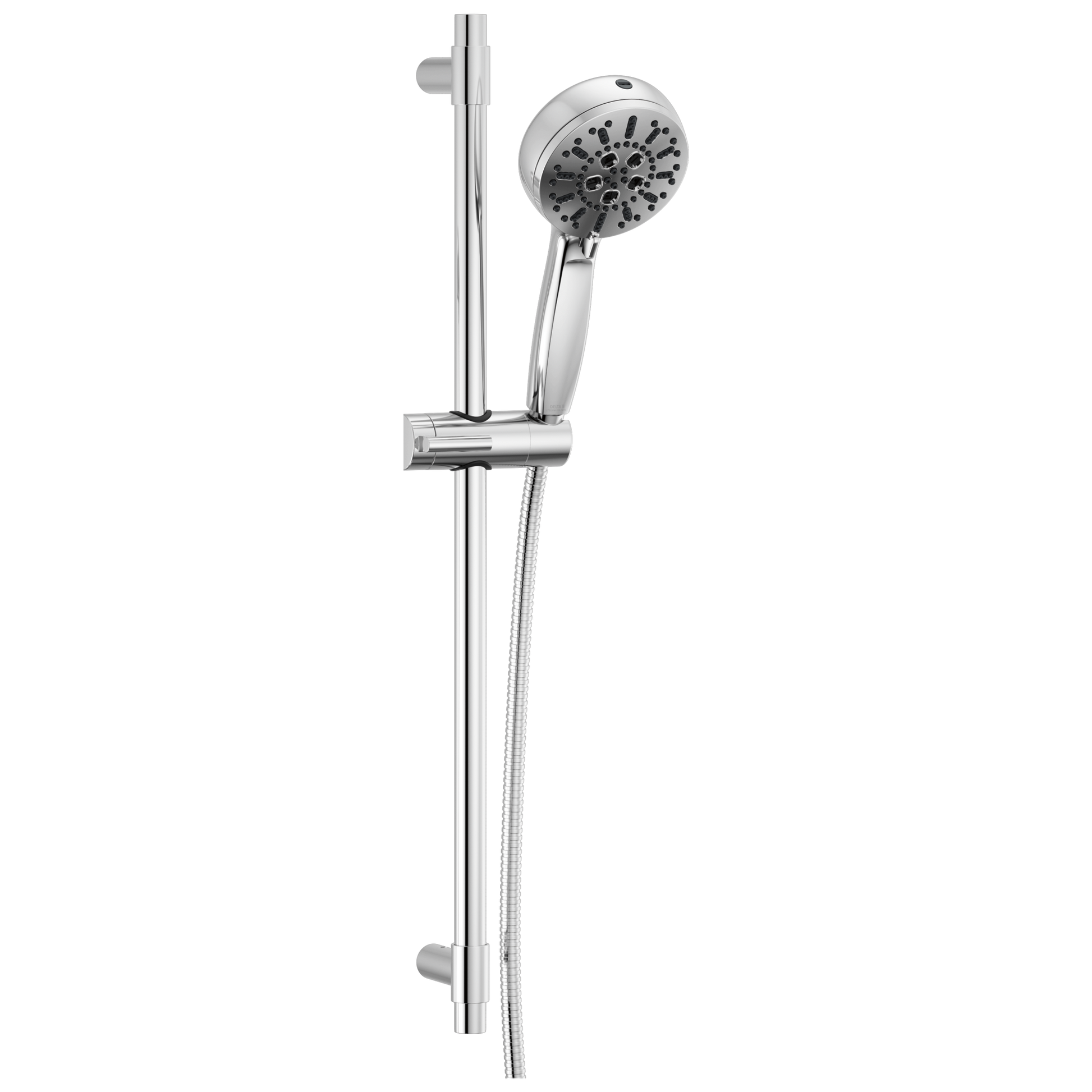 Delta Universal Showering Components: 7-Setting Slide Bar Hand Shower with Cleaning Spray