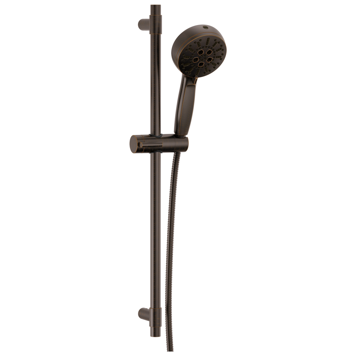 Delta Universal Showering Components: 7-Setting Slide Bar Hand Shower with Cleaning Spray