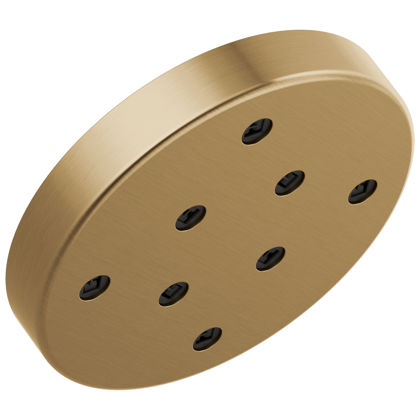 Delta Universal Showering Components: H2Okinetic Single-Setting Metal Raincan Shower Head