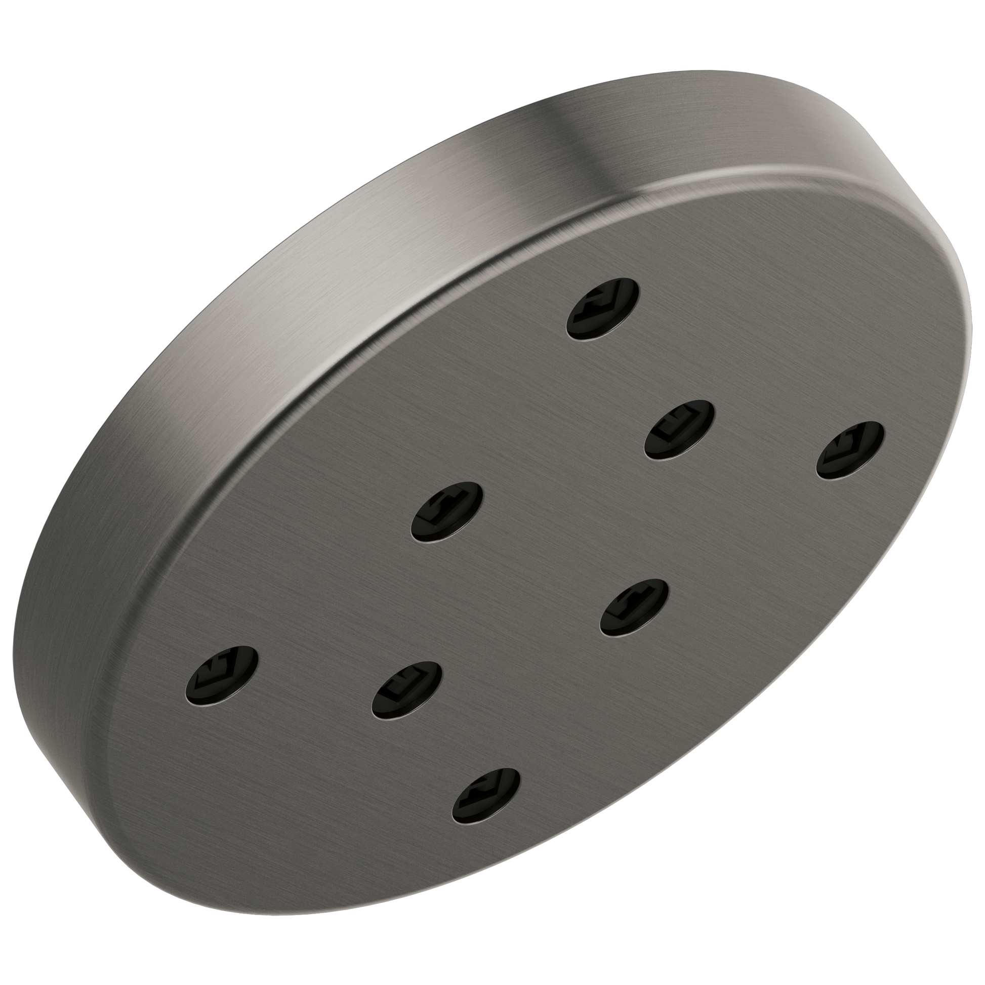 Delta Universal Showering Components: H2Okinetic Single-Setting Metal Raincan Shower Head