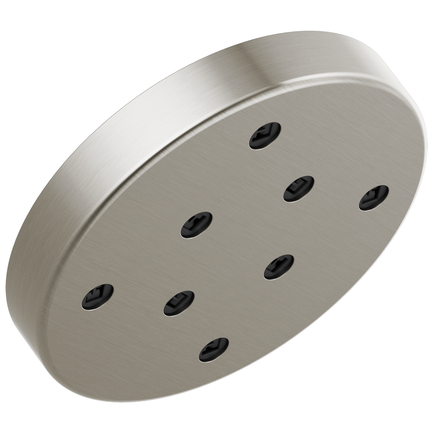 Delta Universal Showering Components: H2Okinetic Single-Setting Metal Raincan Shower Head