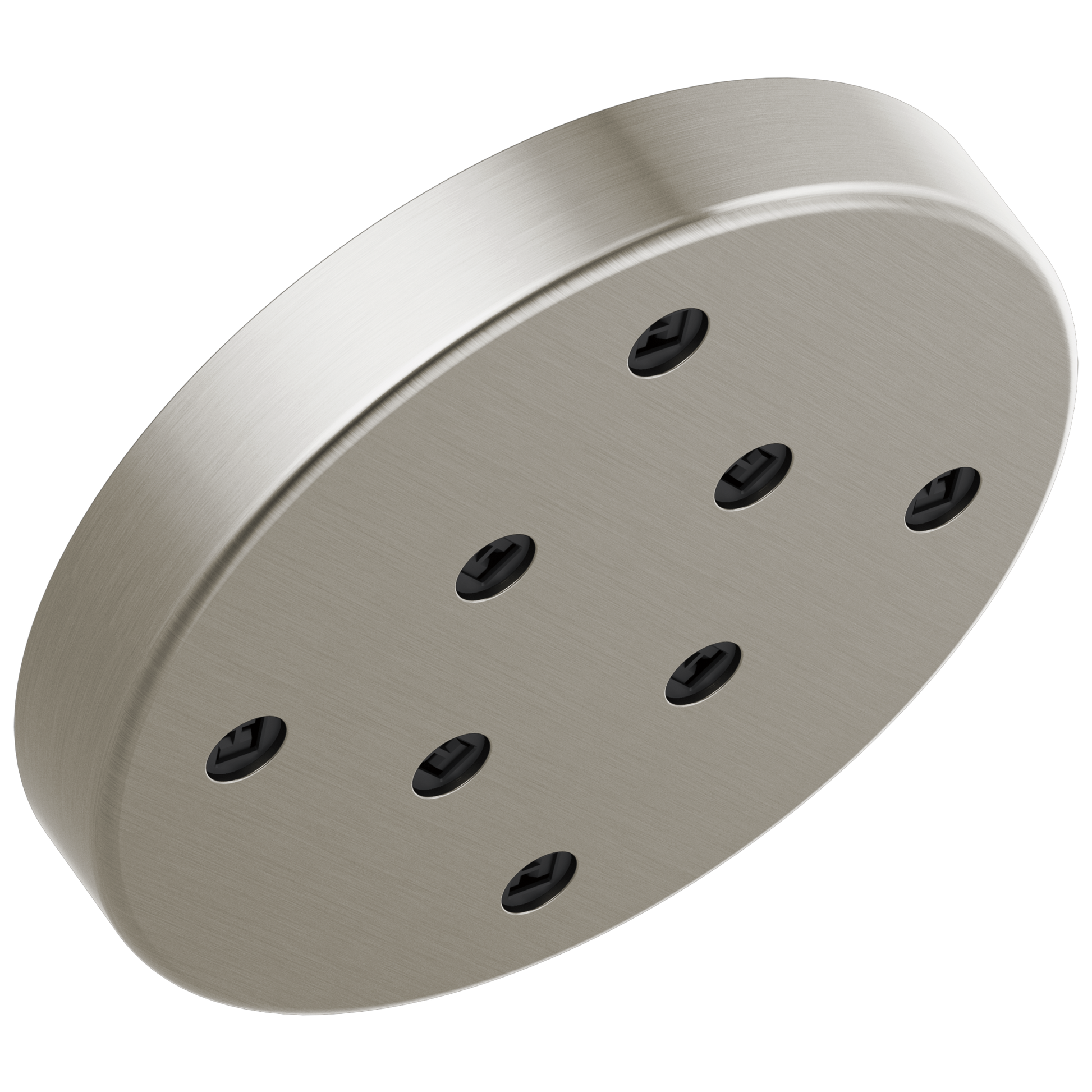 Delta Universal Showering Components: H2Okinetic Single-Setting Metal Raincan Shower Head