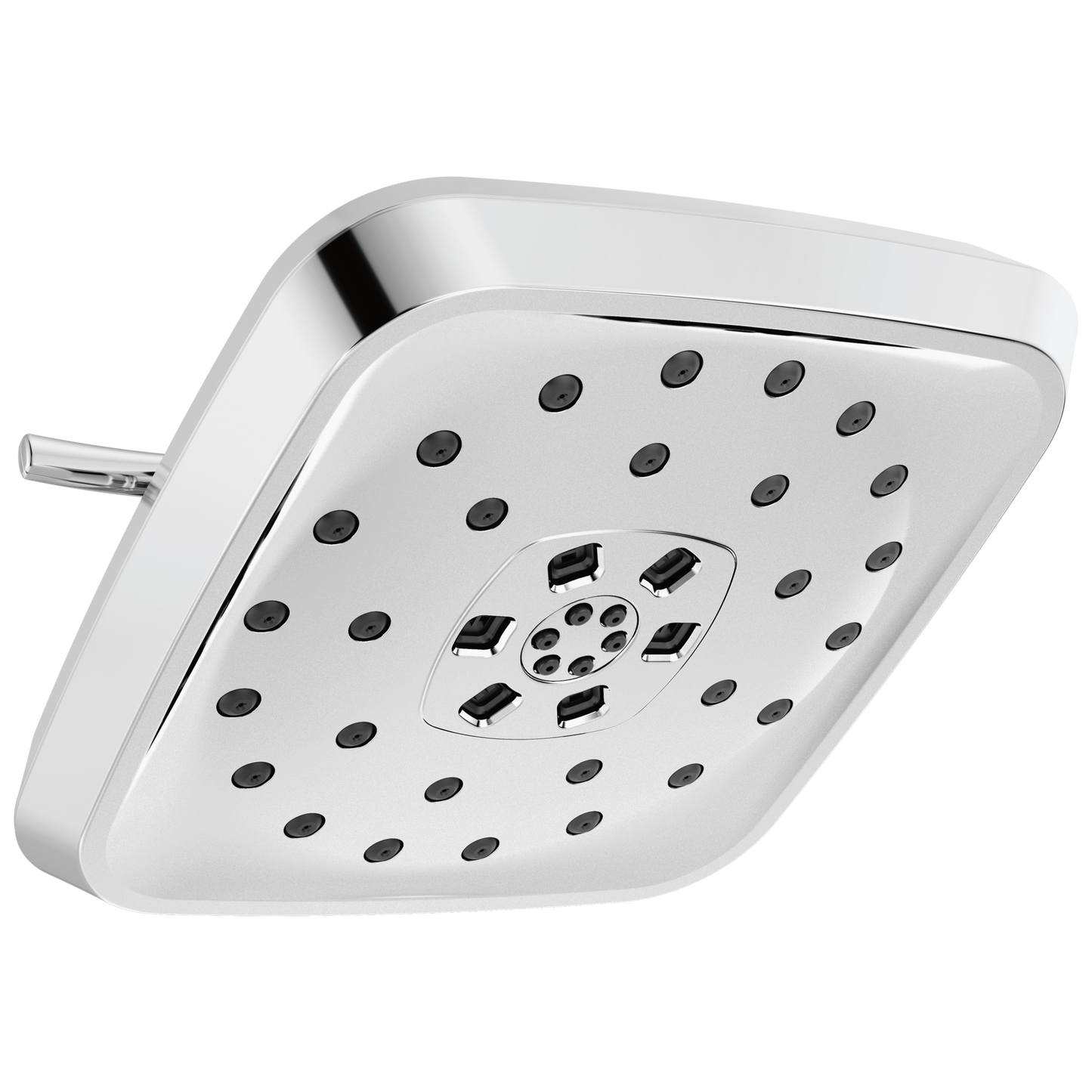 Delta Universal Showering Components: H2Okinetic 4-Setting Shower Head with UltraSoak