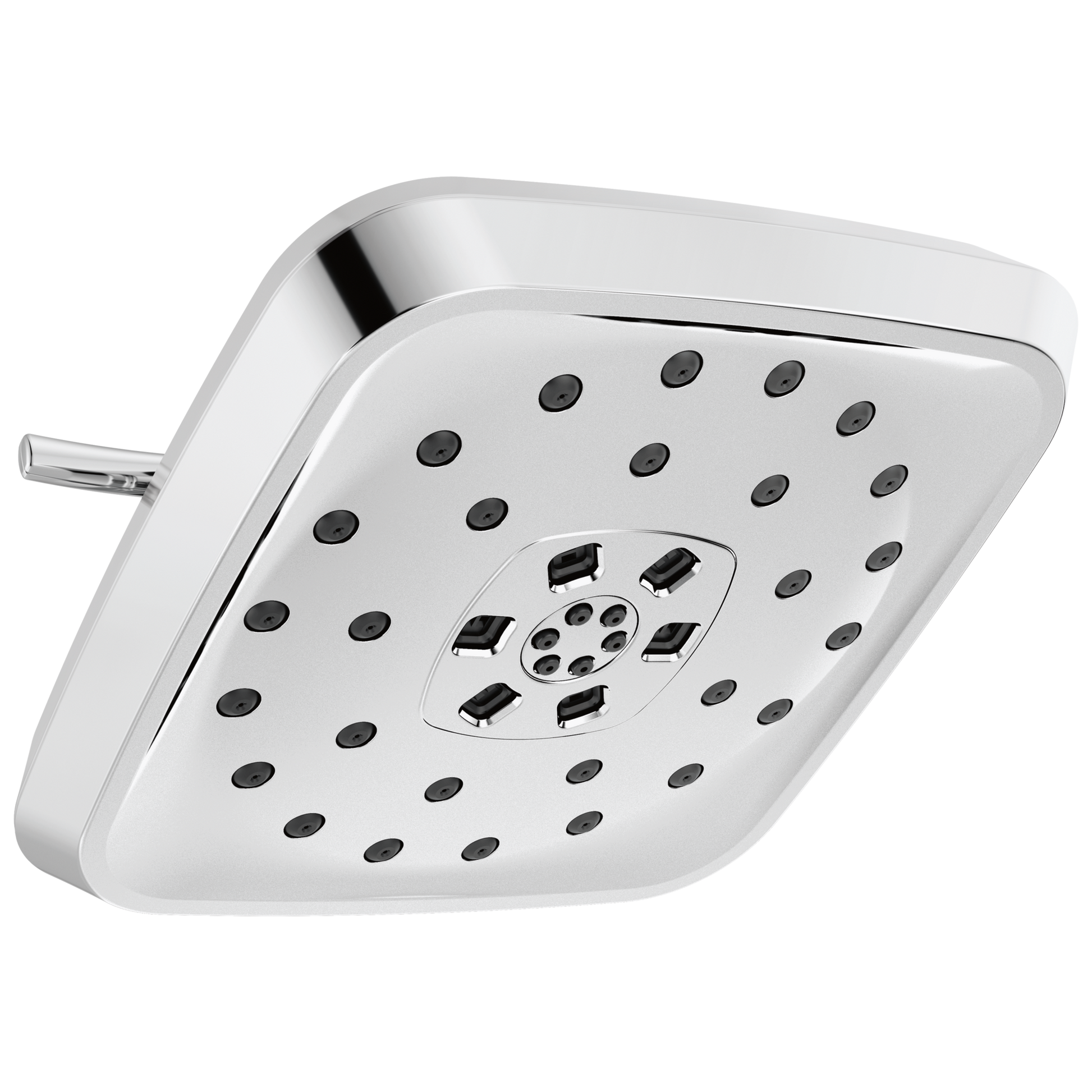 Delta Universal Showering Components: H2Okinetic 4-Setting Shower Head with UltraSoak