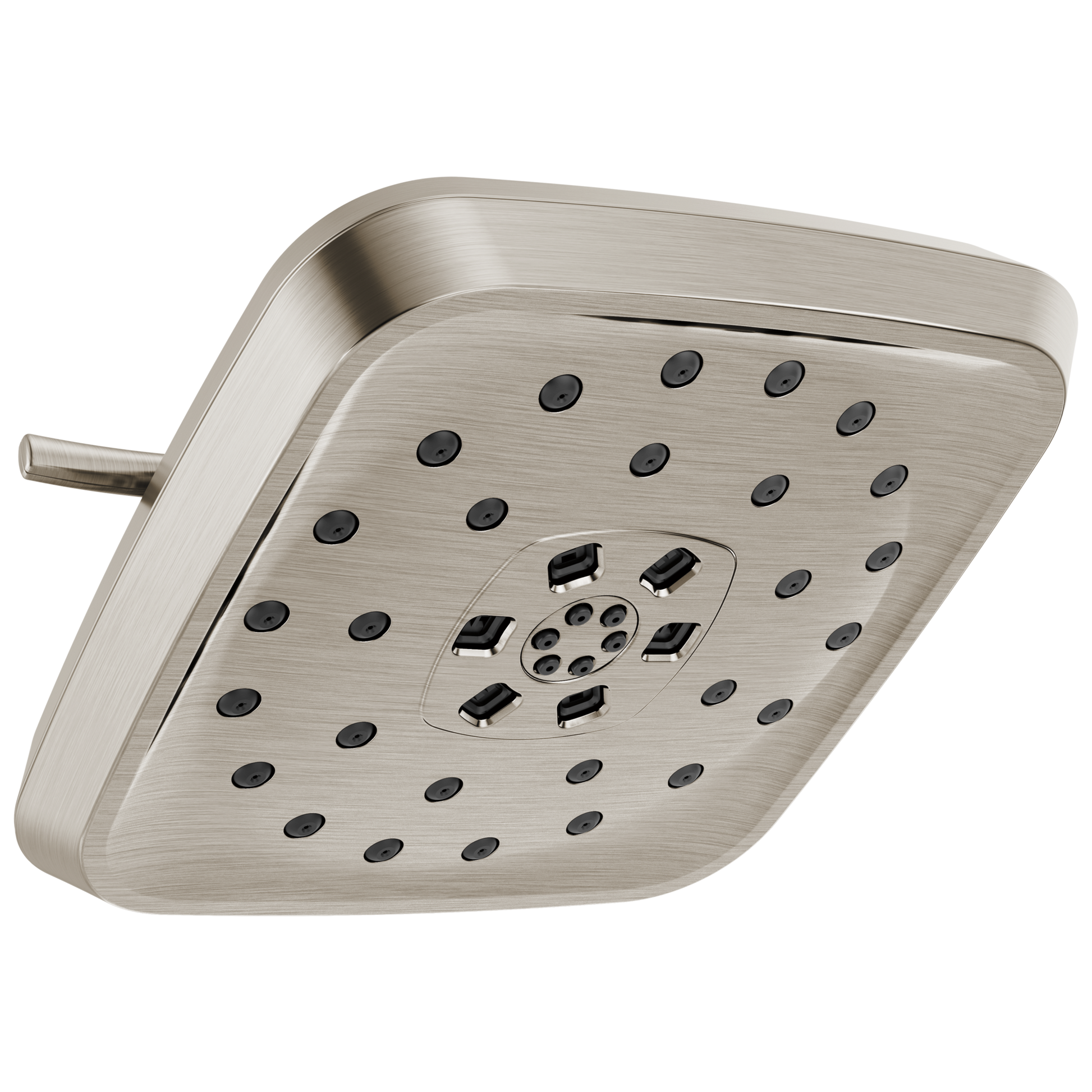 Delta Universal Showering Components: H2Okinetic 4-Setting Shower Head with UltraSoak