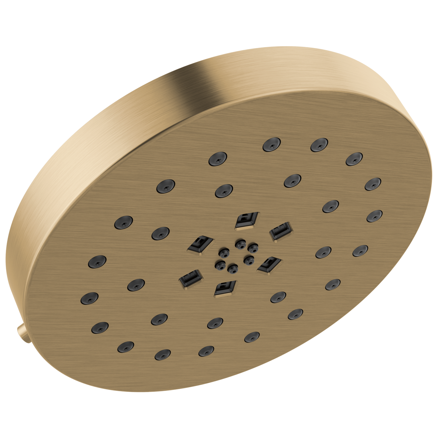 Delta Universal Showering Components: H2Okinetic 4-Setting Shower Head with Ultrasoak