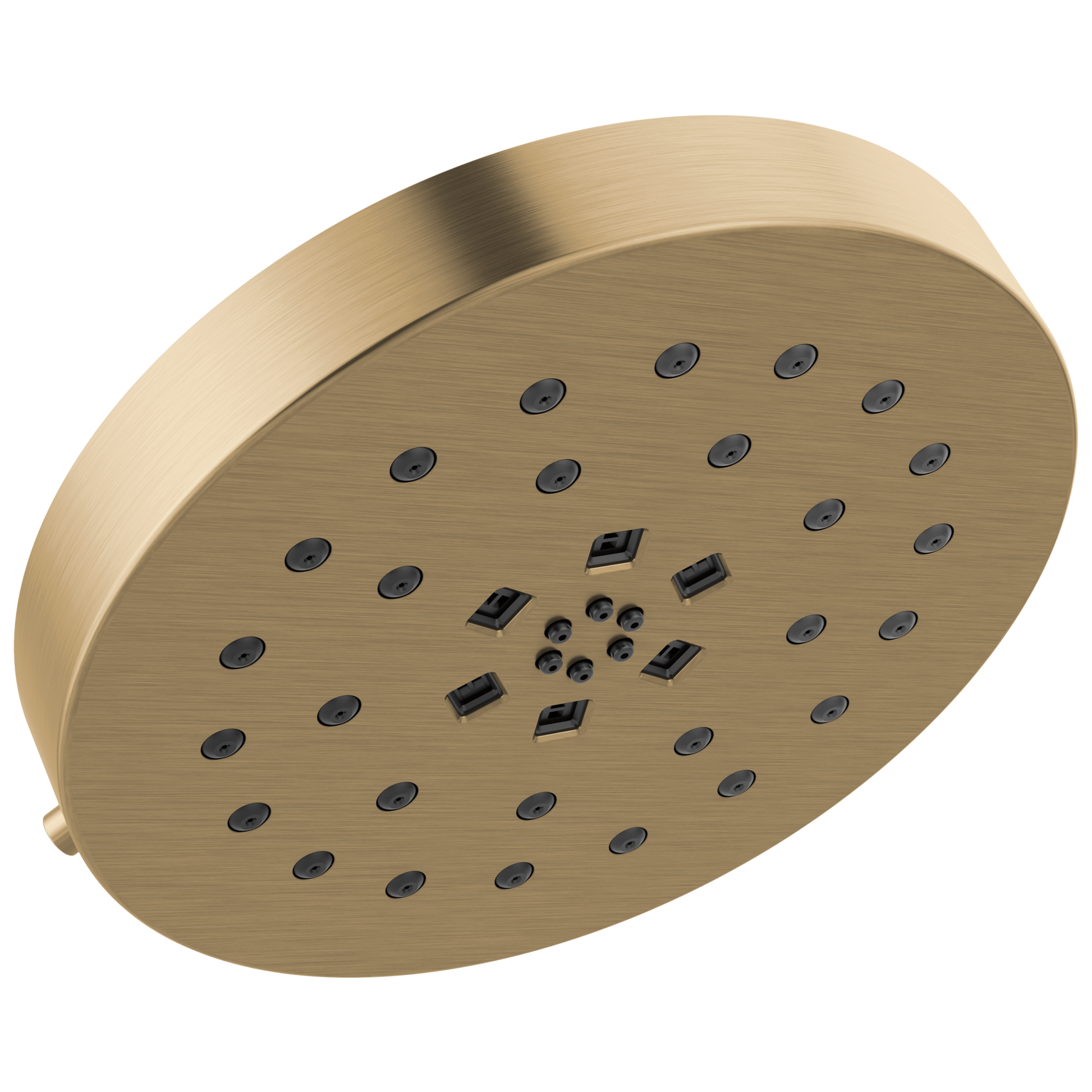 Delta Universal Showering Components: H2Okinetic 4-Setting Shower Head with Ultrasoak