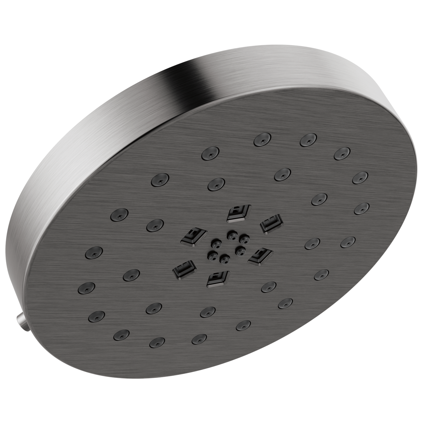 Delta Universal Showering Components: H2Okinetic 4-Setting Shower Head with Ultrasoak