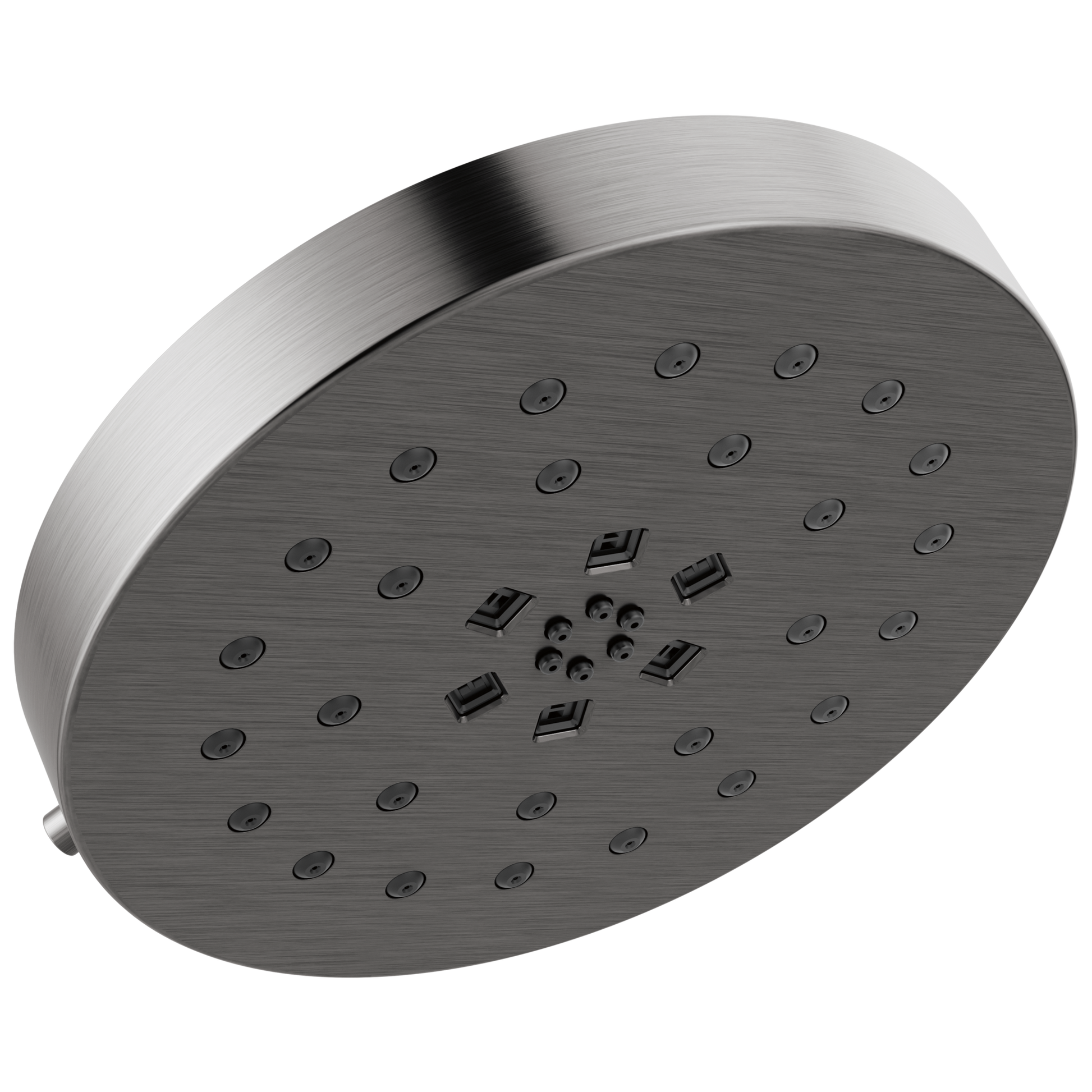 Delta Universal Showering Components: H2Okinetic 4-Setting Shower Head with Ultrasoak