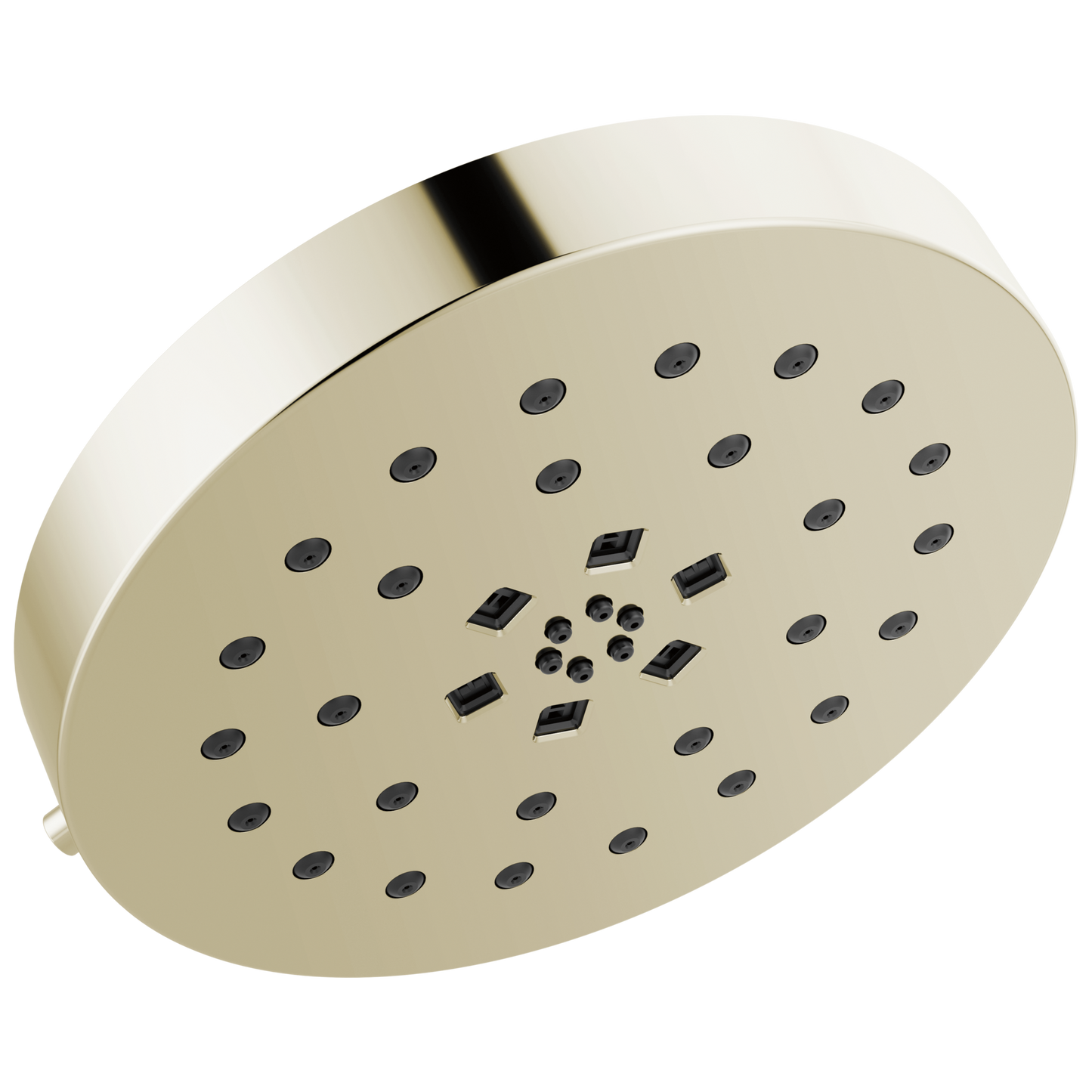 Delta Universal Showering Components: H2Okinetic 4-Setting Shower Head with Ultrasoak