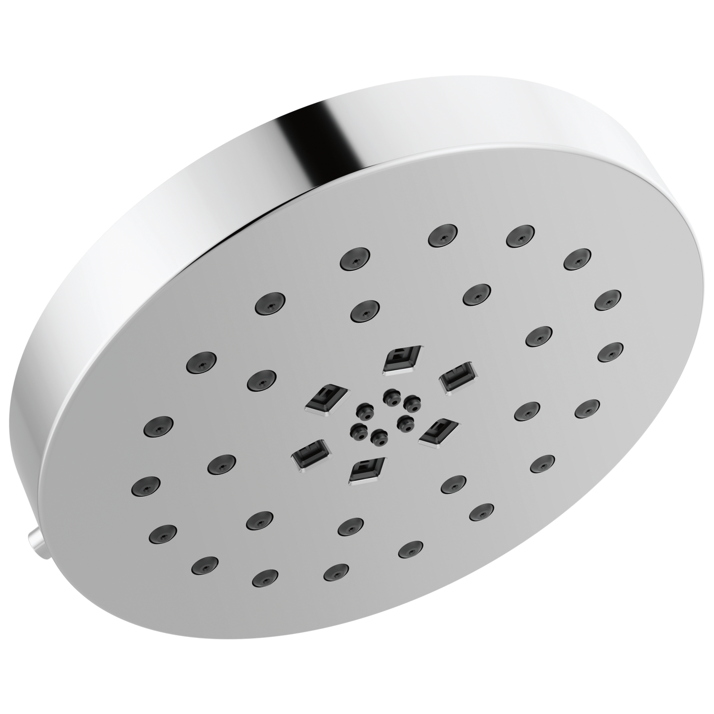 Delta Universal Showering Components: H2Okinetic 4-Setting Shower Head with UltraSoak