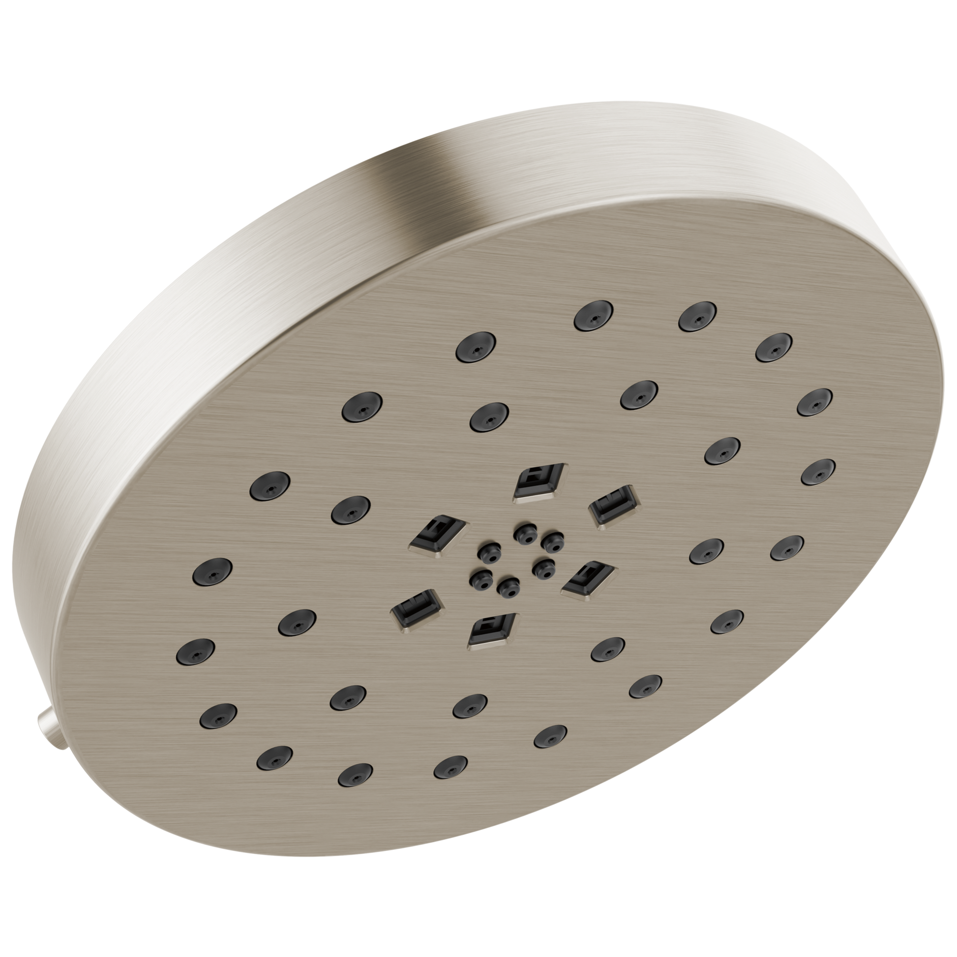 Delta Universal Showering Components: H2Okinetic 4-Setting Shower Head with UltraSoak