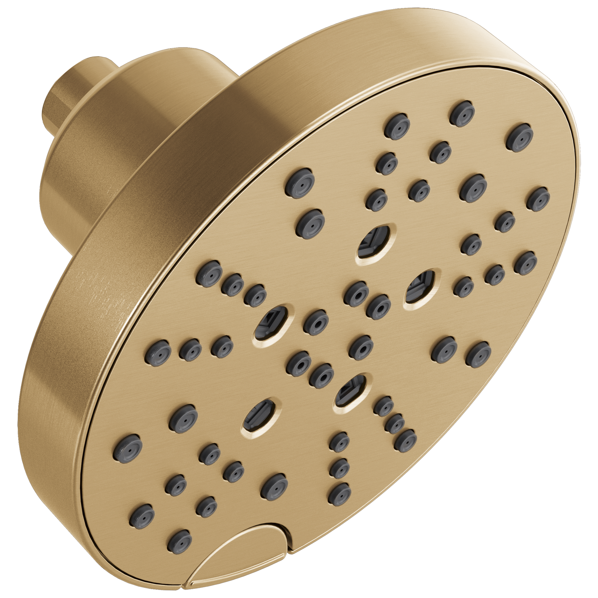 Delta Universal Showering Components: H2Okinetic 5-Setting Contempoary Round Raincan Shower Head