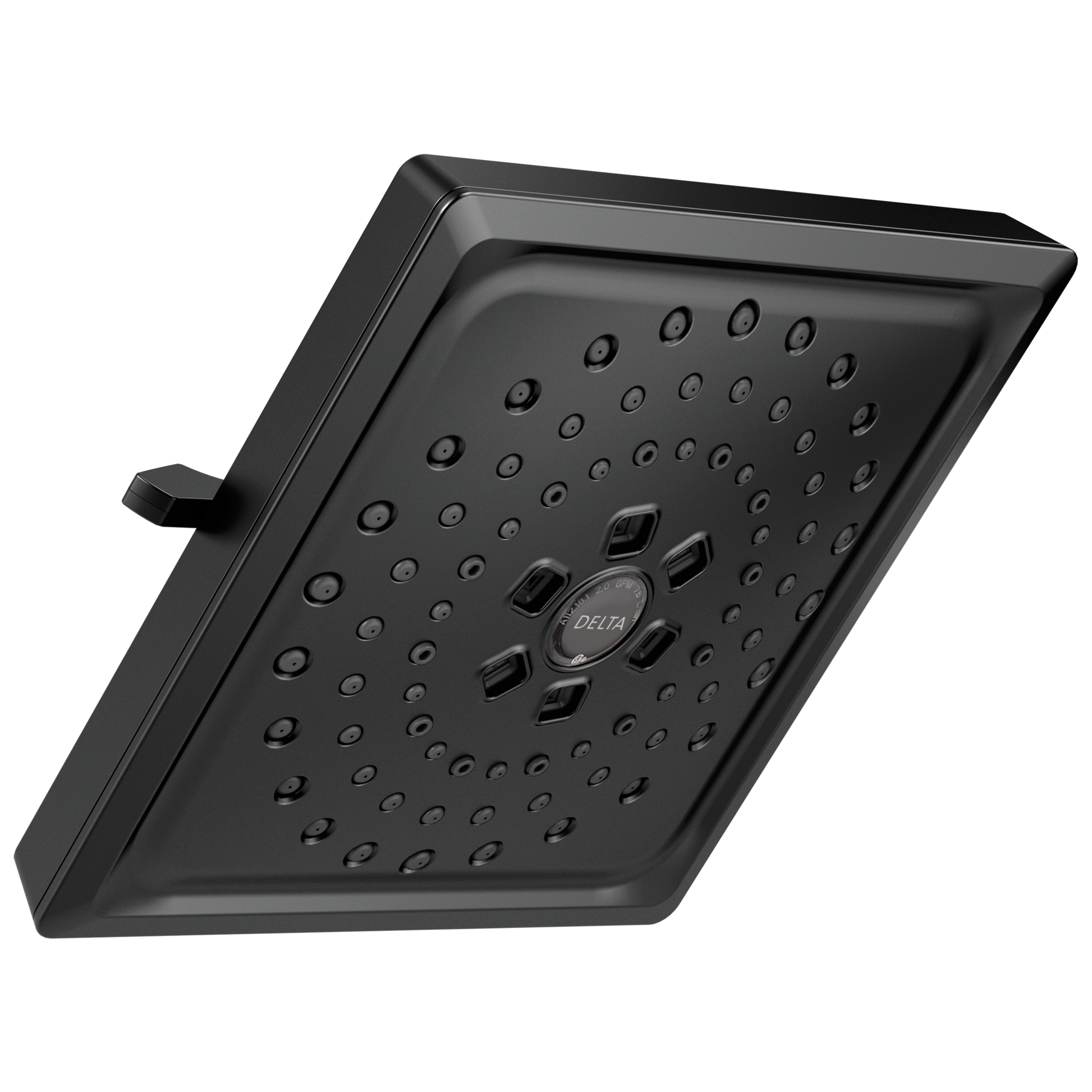 Delta Universal Showering Components: H2OKinetic 3-Setting Raincan Shower Head