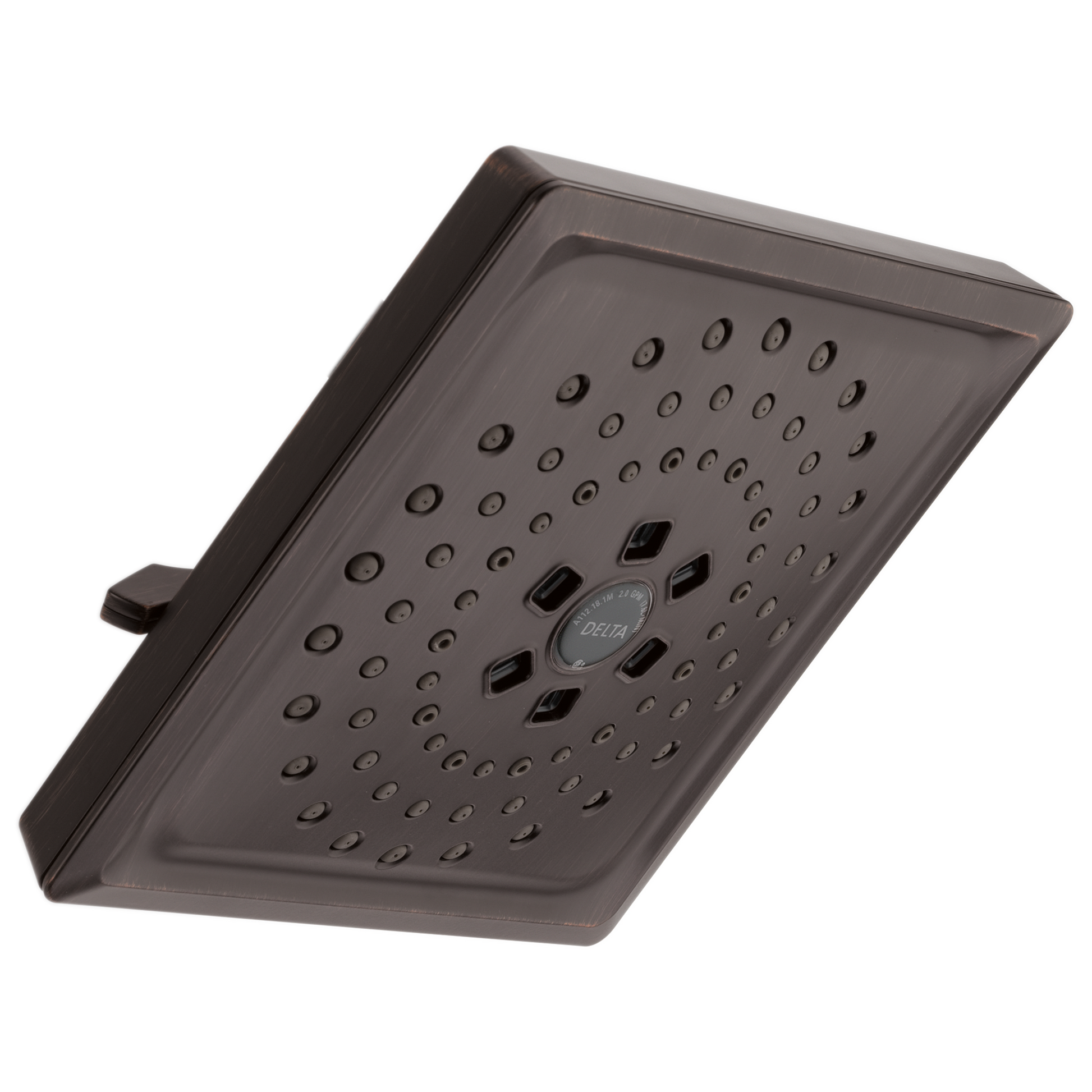 Delta Universal Showering Components: H2OKinetic 3-Setting Raincan Shower Head