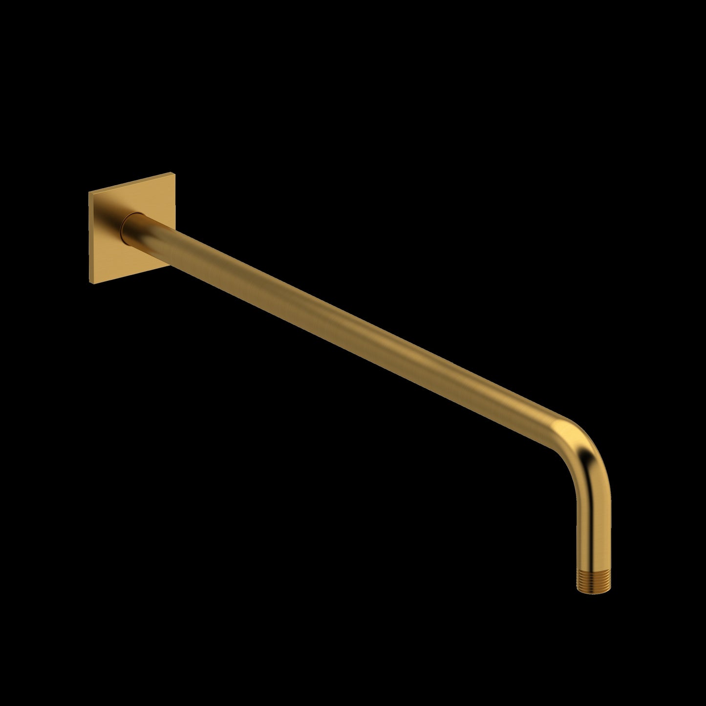 Riobel 533 20" Reach Wall Mount Shower Arm With Square Escutcheon