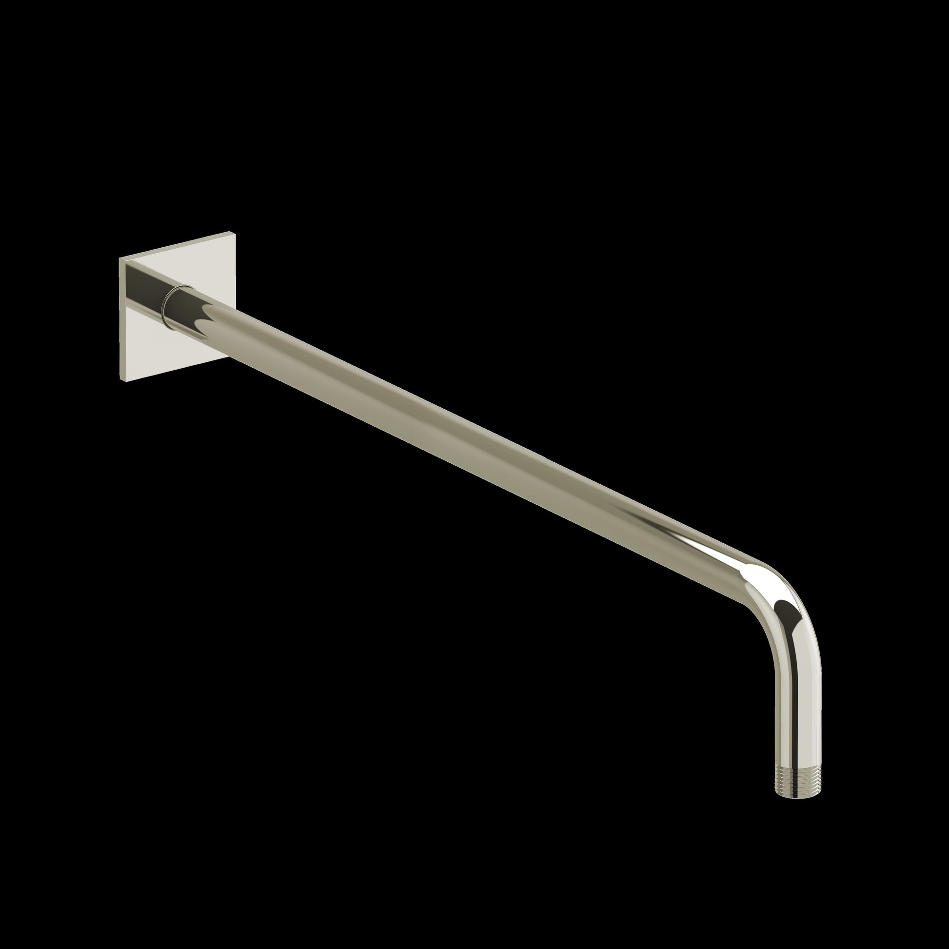 Riobel 533 20" Reach Wall Mount Shower Arm With Square Escutcheon