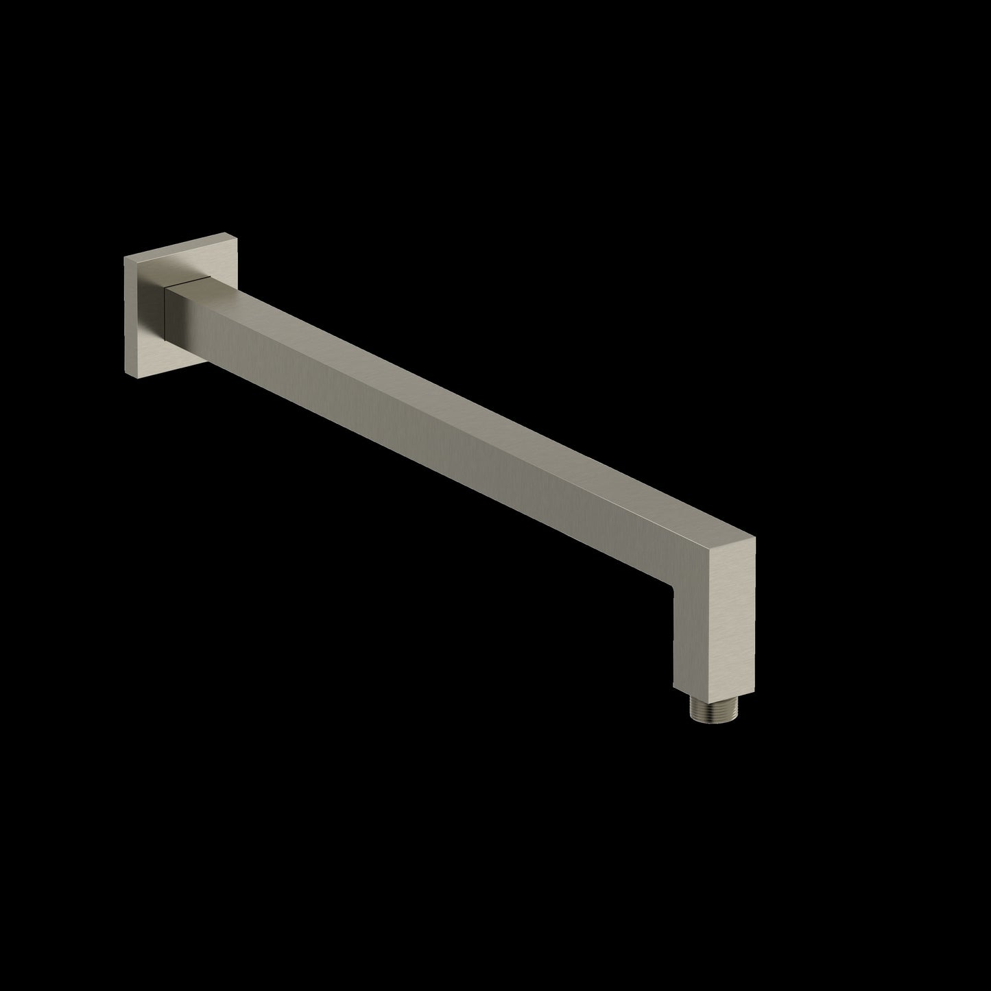 Riobel 543 16" Reach Wall Mount Shower Arm With Square Escutcheon