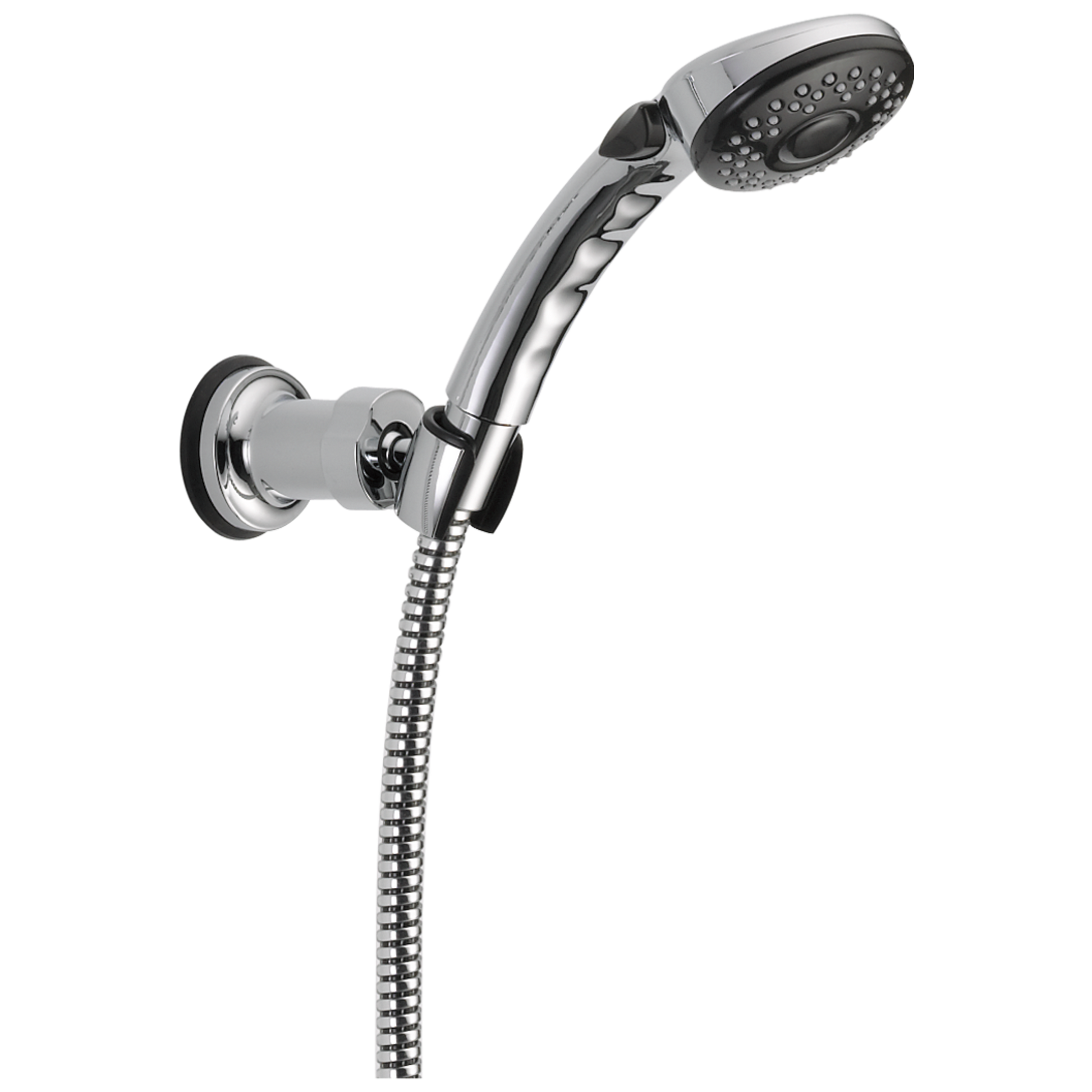 Delta 55011 1.75 GPM Fundamentals 2" Wide Hand Shower Package - Includes Hand Shower, Holder, Hose,