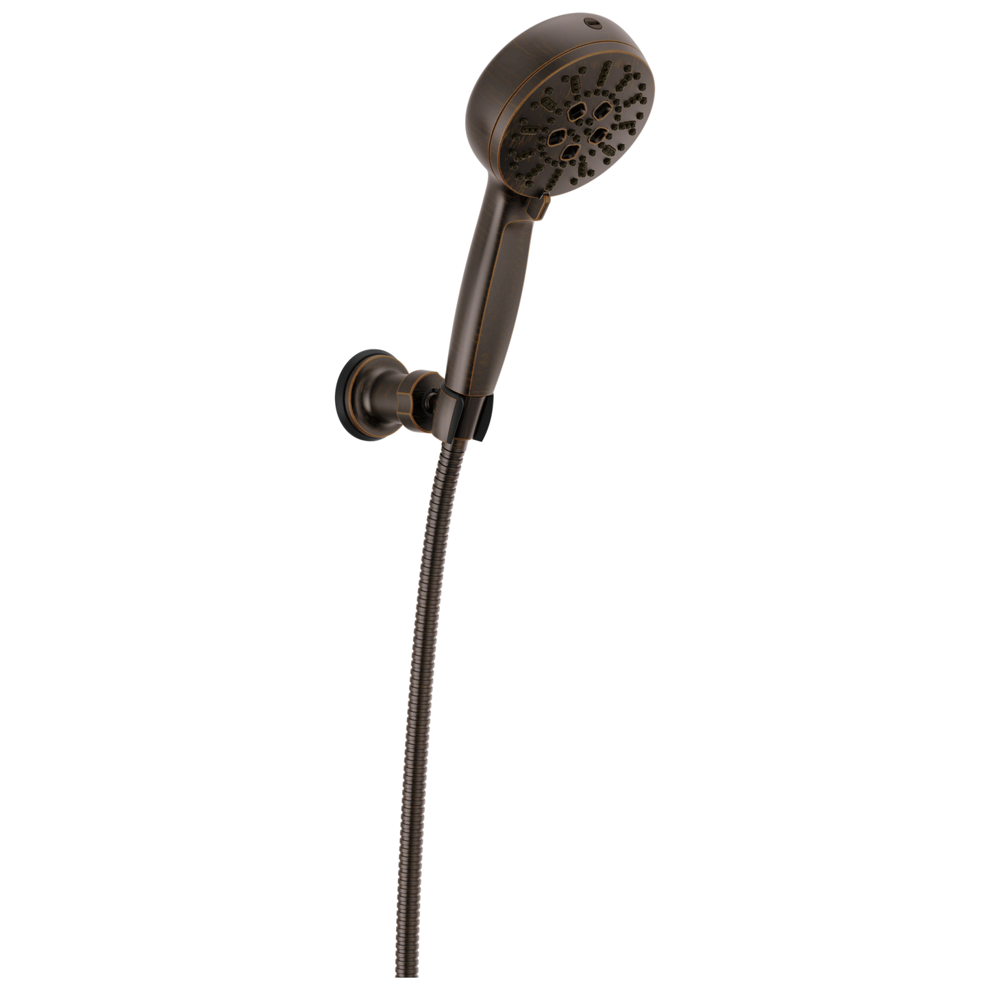 Delta Universal Showering Components: 7-Setting Wall Mount Hand Shower with Cleaning Spray