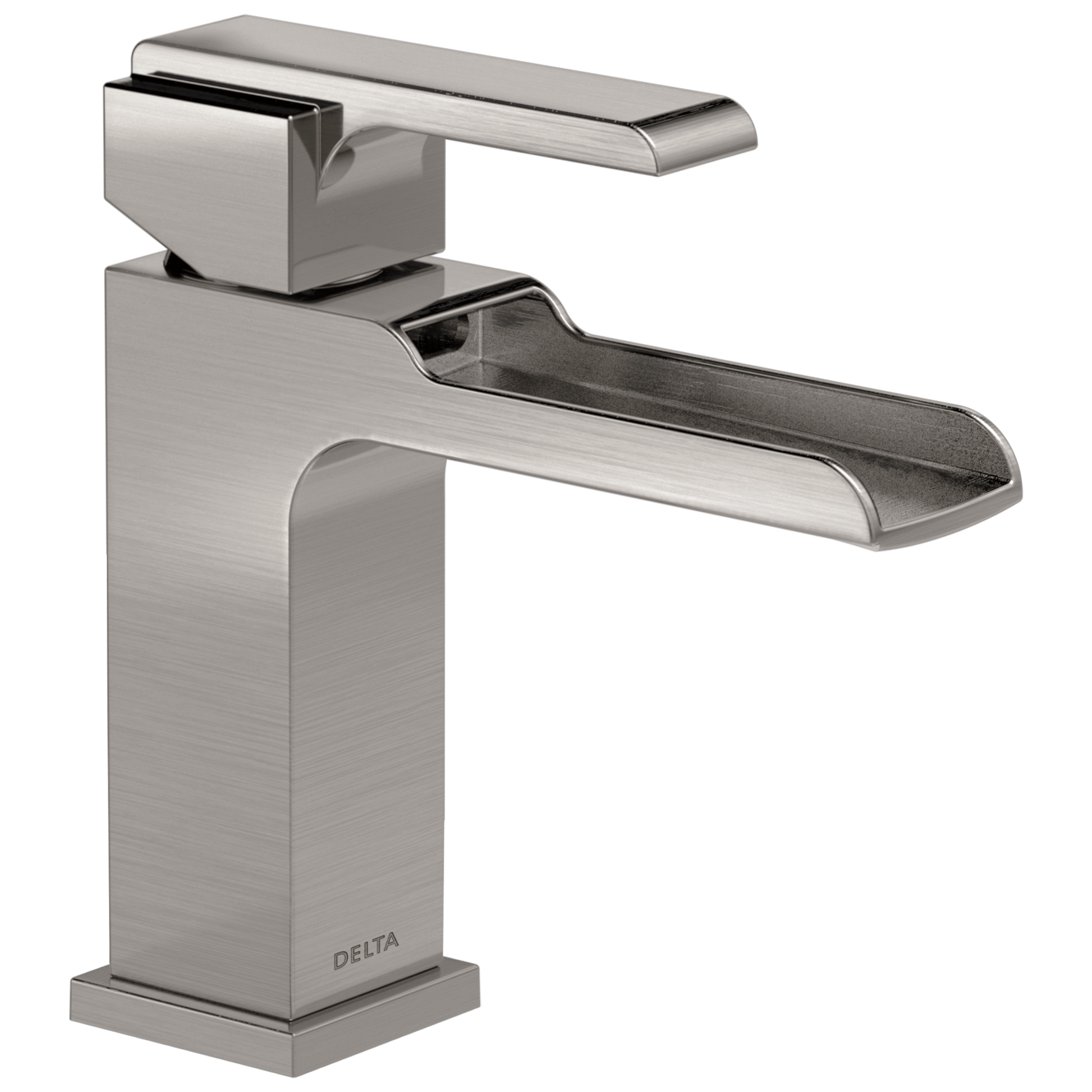 Delta Delta Ara: Single Handle Channel Bathroom Faucet