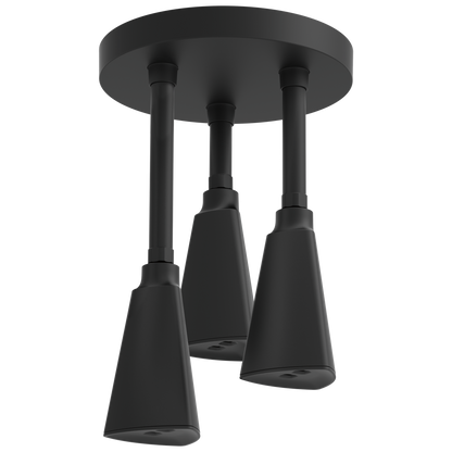 Delta Universal Showering Components: H2OKinetic Pendant Raincan Shower Head
