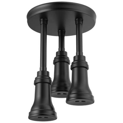 Delta Delta Universal Showering Components: Pendant Raincan Single-Setting H2Okinetic