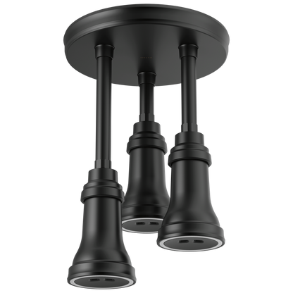 Delta Delta Universal Showering Components: LED Pendant Raincan Single-Setting H2Okinetic