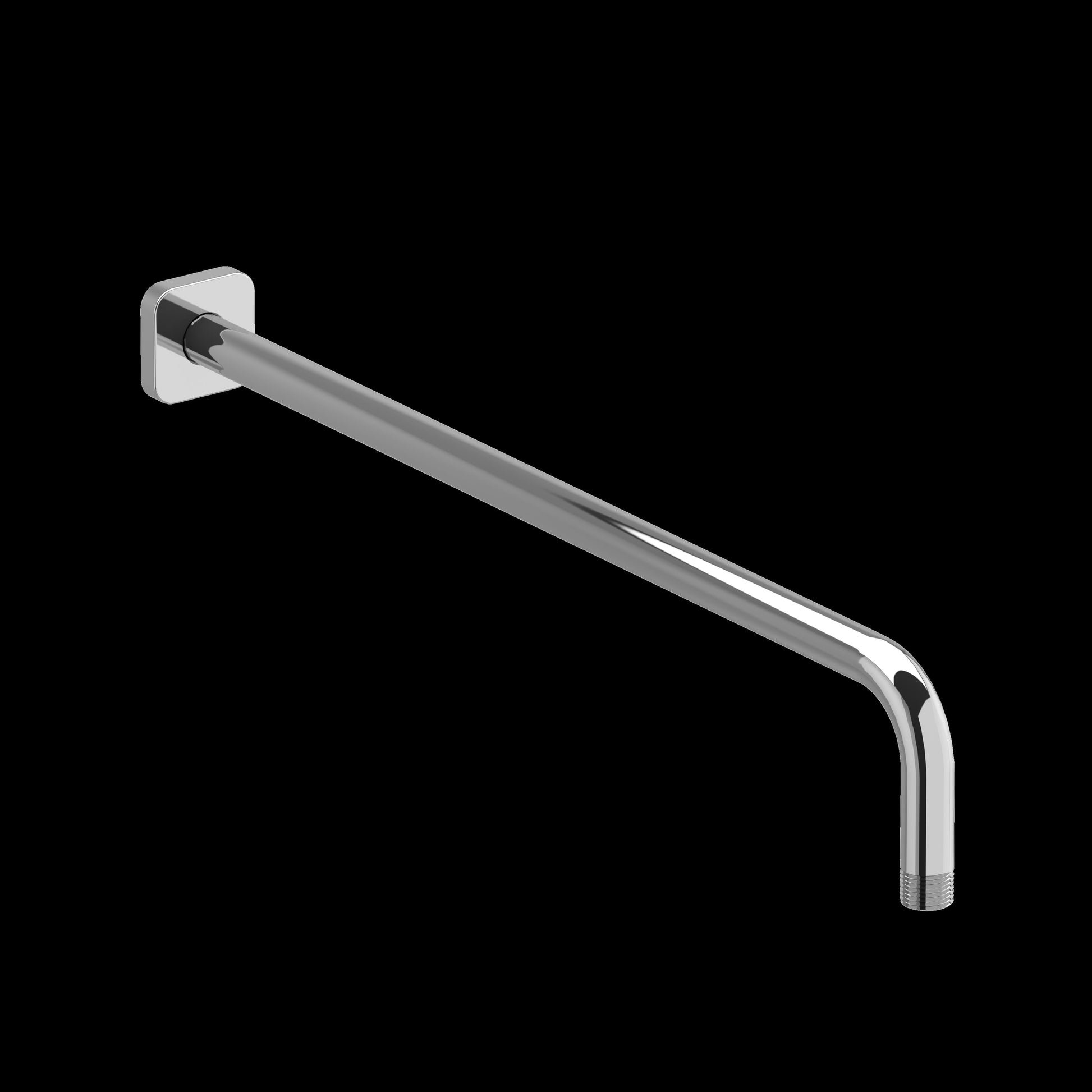 Riobel 573 20" Reach Wall Mount Shower Arm With Square Escutcheon