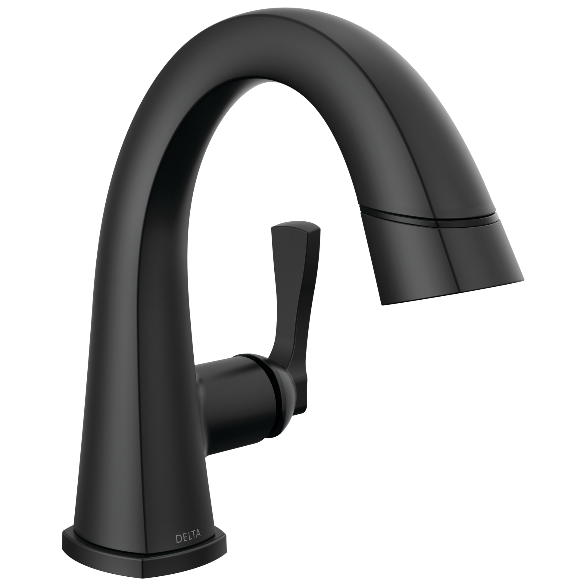 Delta Stryke: Single Handle Pull Down Bathroom Faucet