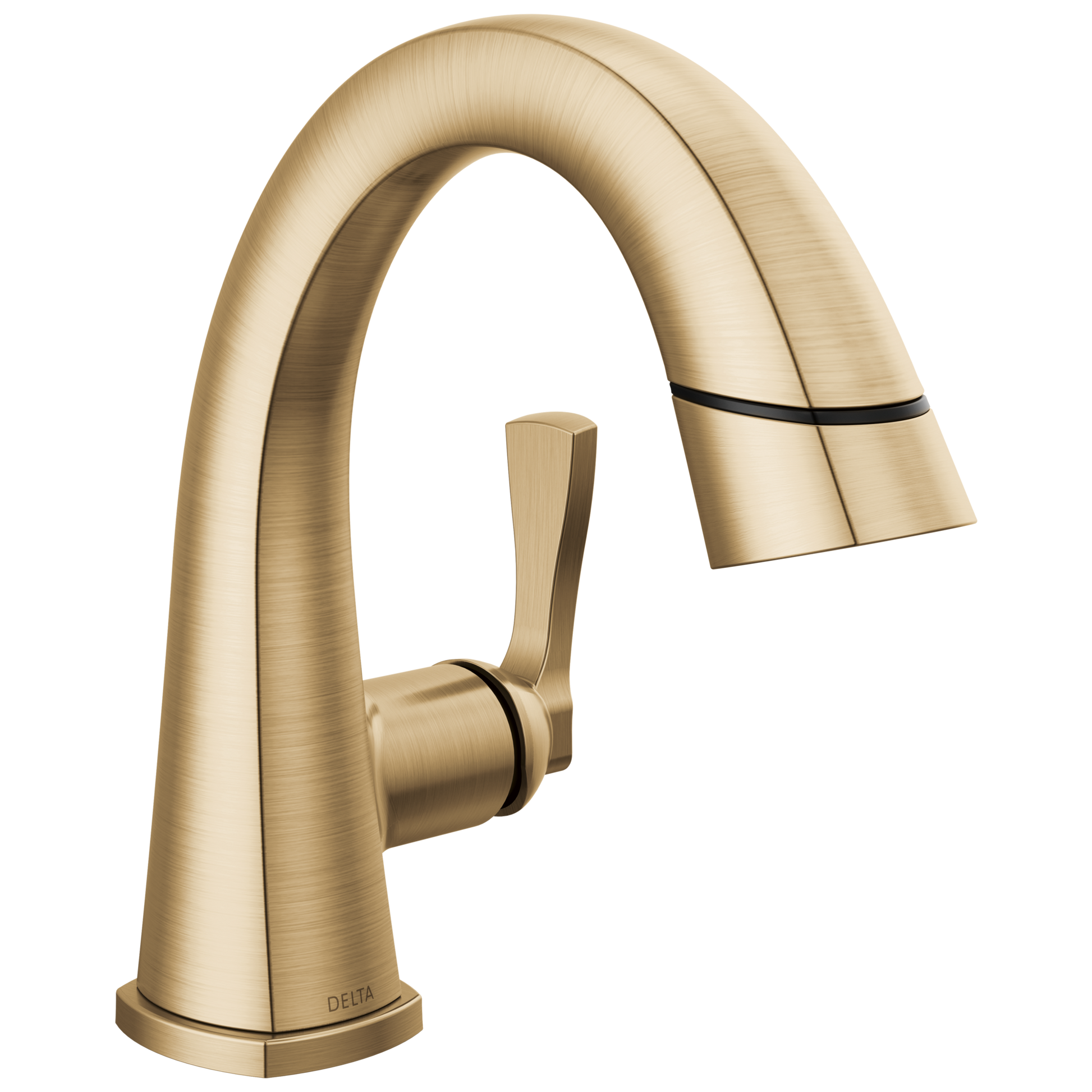Delta Stryke: Single Handle Pull Down Bathroom Faucet