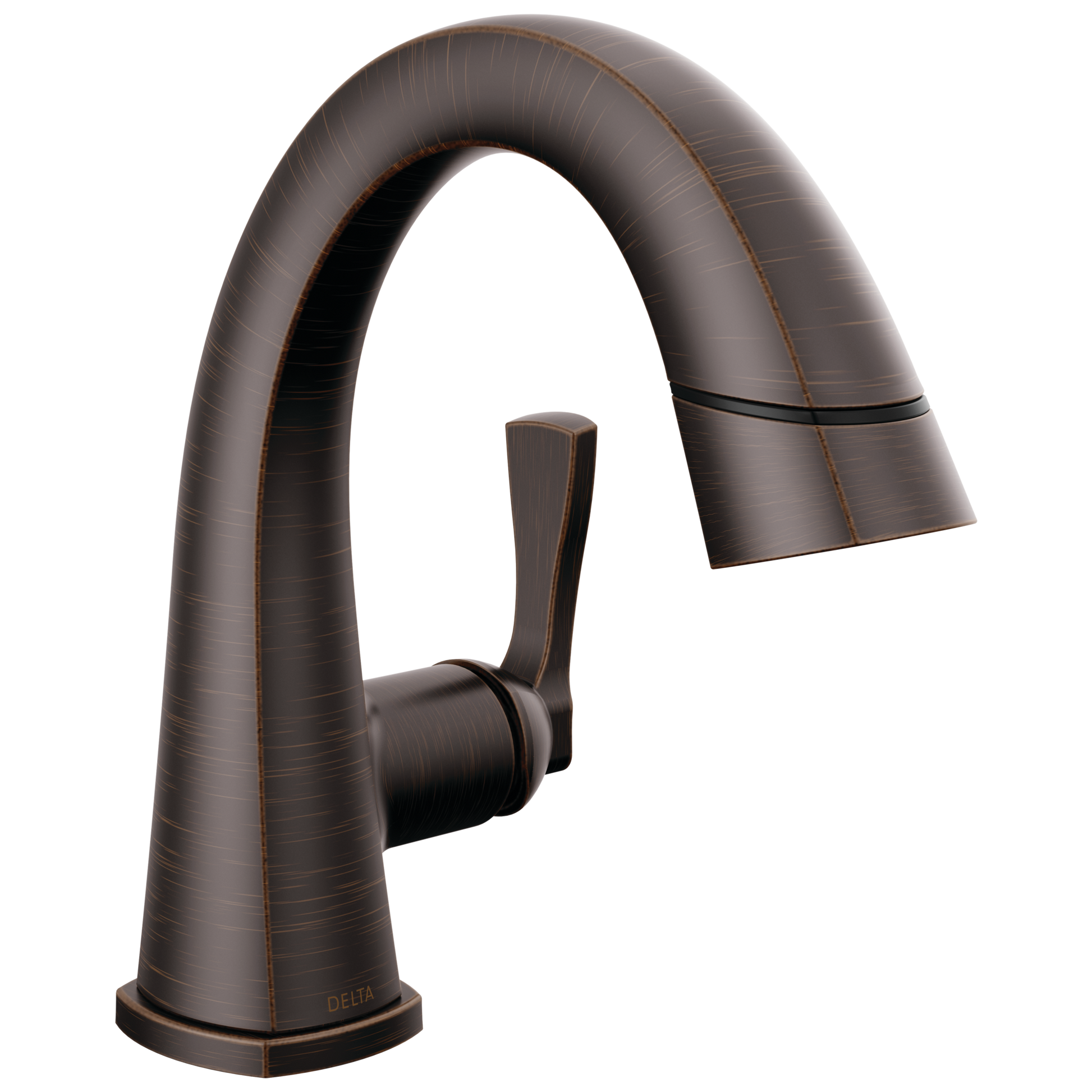 Delta Stryke: Single Handle Pull Down Bathroom Faucet