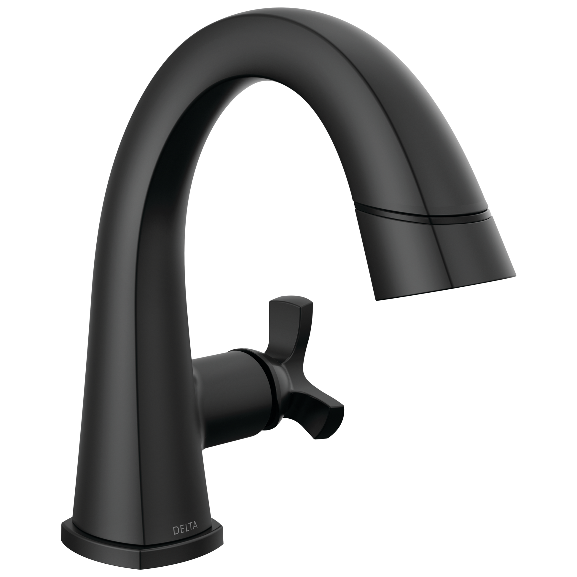 Delta Stryke: Single Handle Pull Down Bathroom Faucet