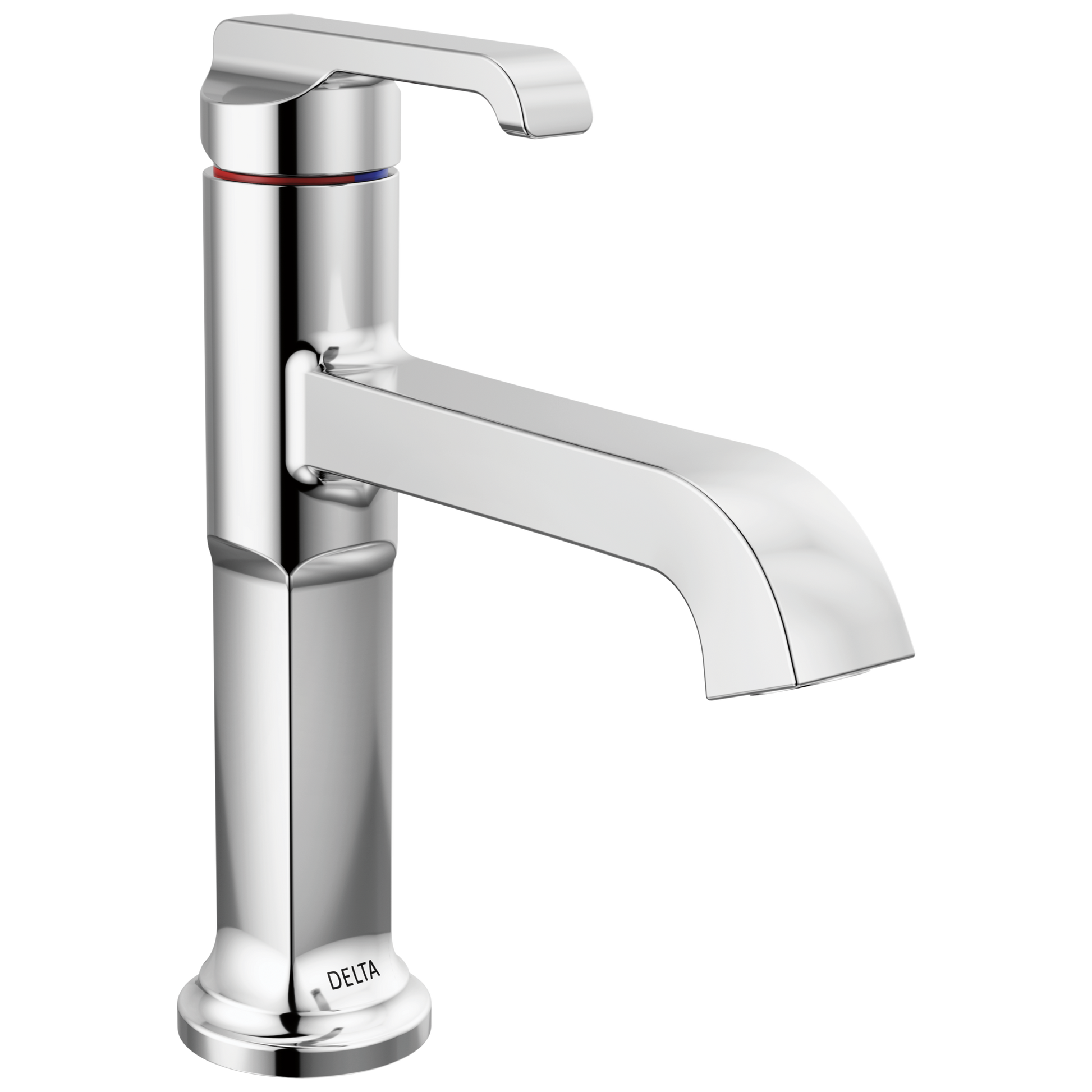 Delta Tetra: Single Handle Bathroom Faucet