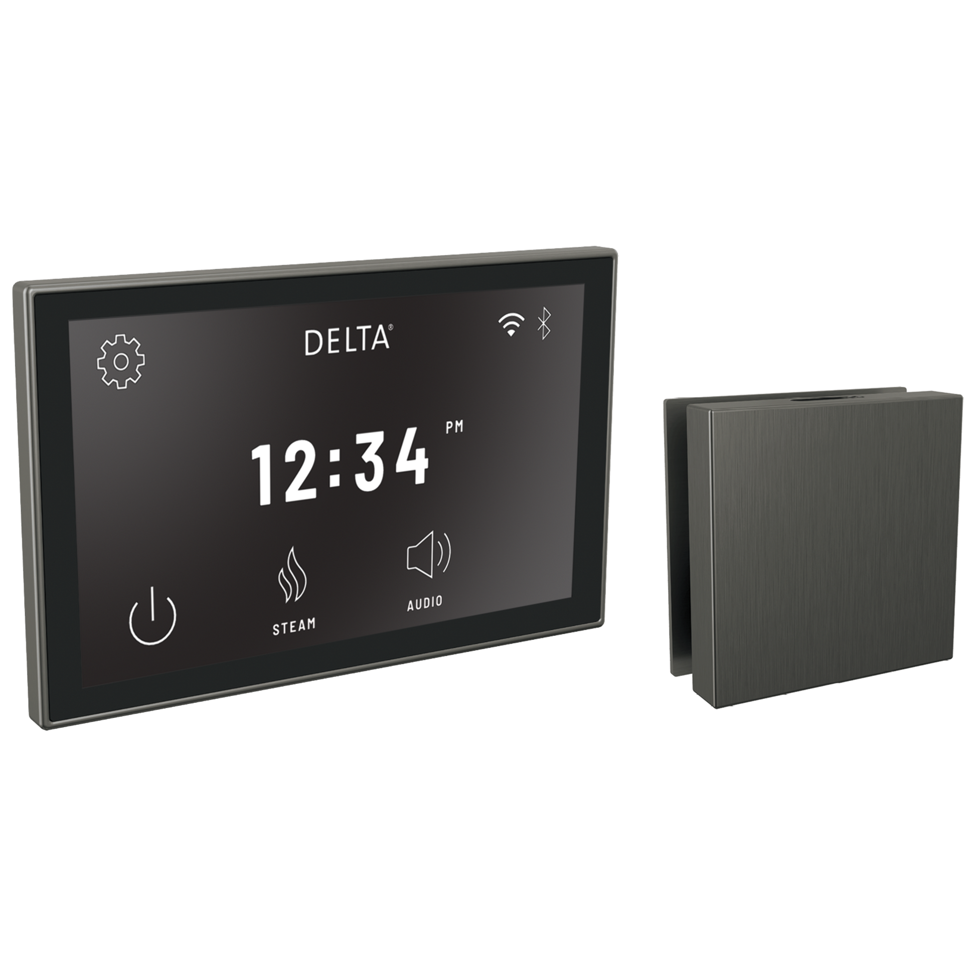 Delta Universal Showering Components: Square Digital Steam Package