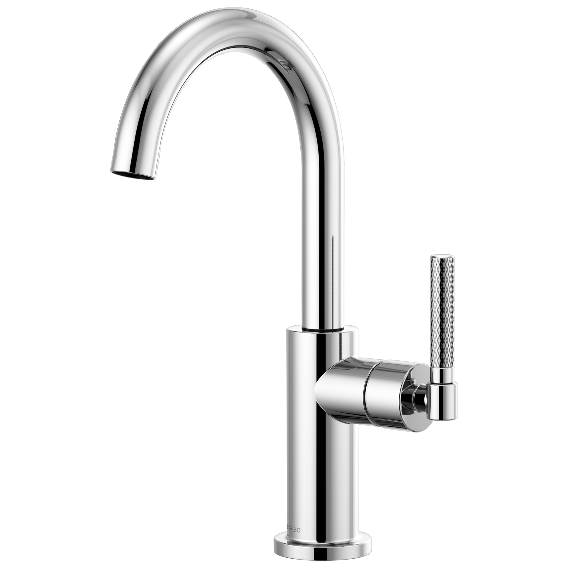Brizo Brizo Litze: Bar Faucet with Arc Spout and Knurled Handle