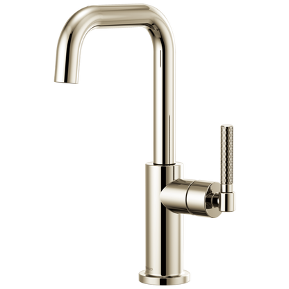 Brizo Brizo Litze: Bar Faucet with Square Spout and Knurled Handle