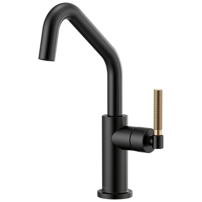 Brizo Brizo Litze: Bar Faucet with Angled Spout and Knurled Handle