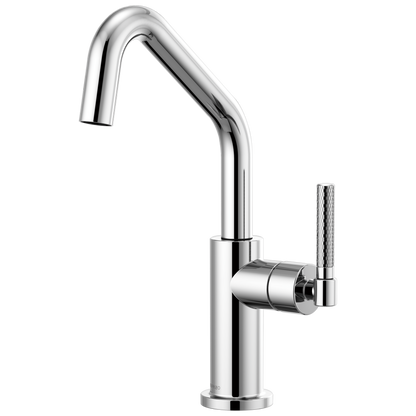Brizo Brizo Litze: Bar Faucet with Angled Spout and Knurled Handle