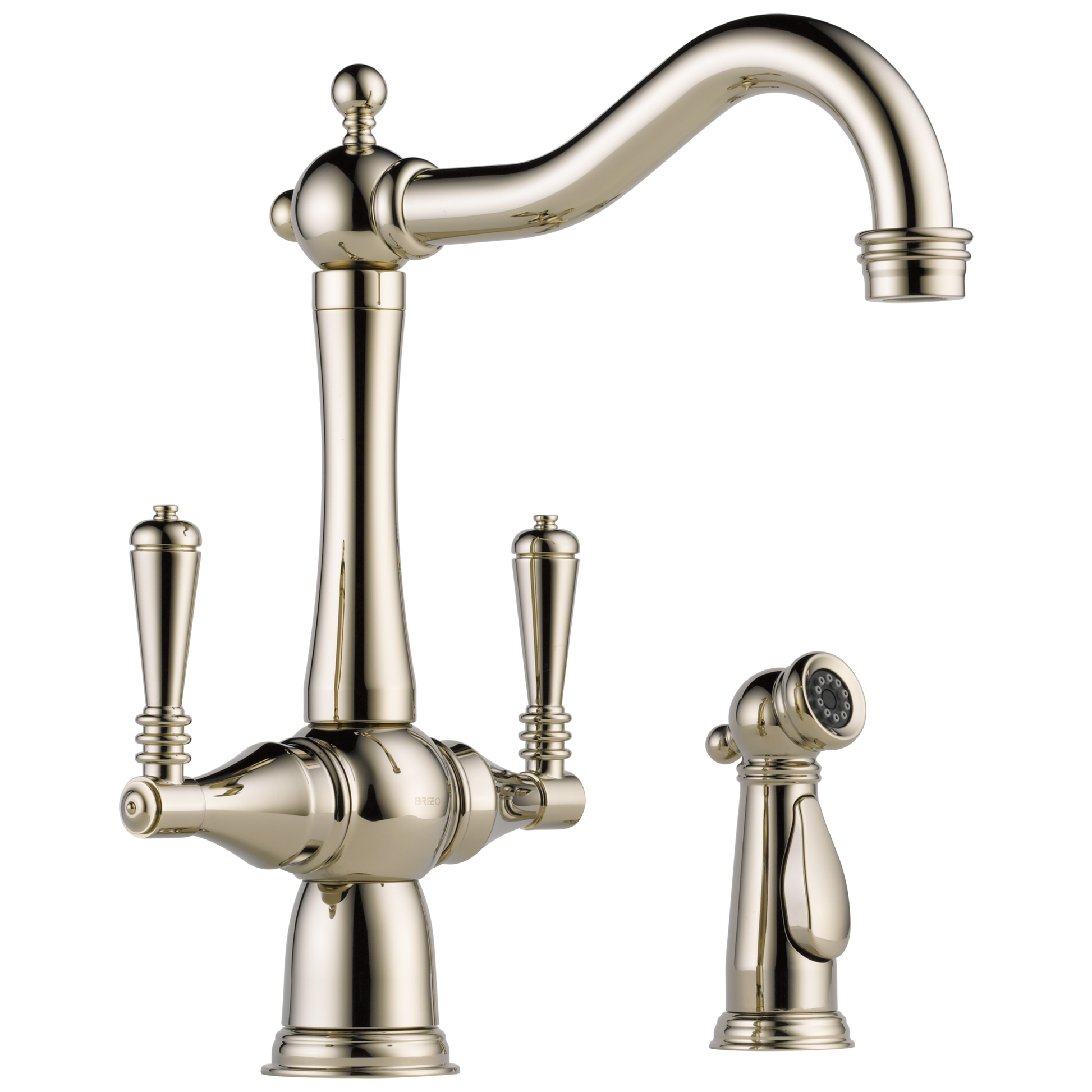 Brizo Brizo Tresa: Two Handle Kitchen Faucet with Spray