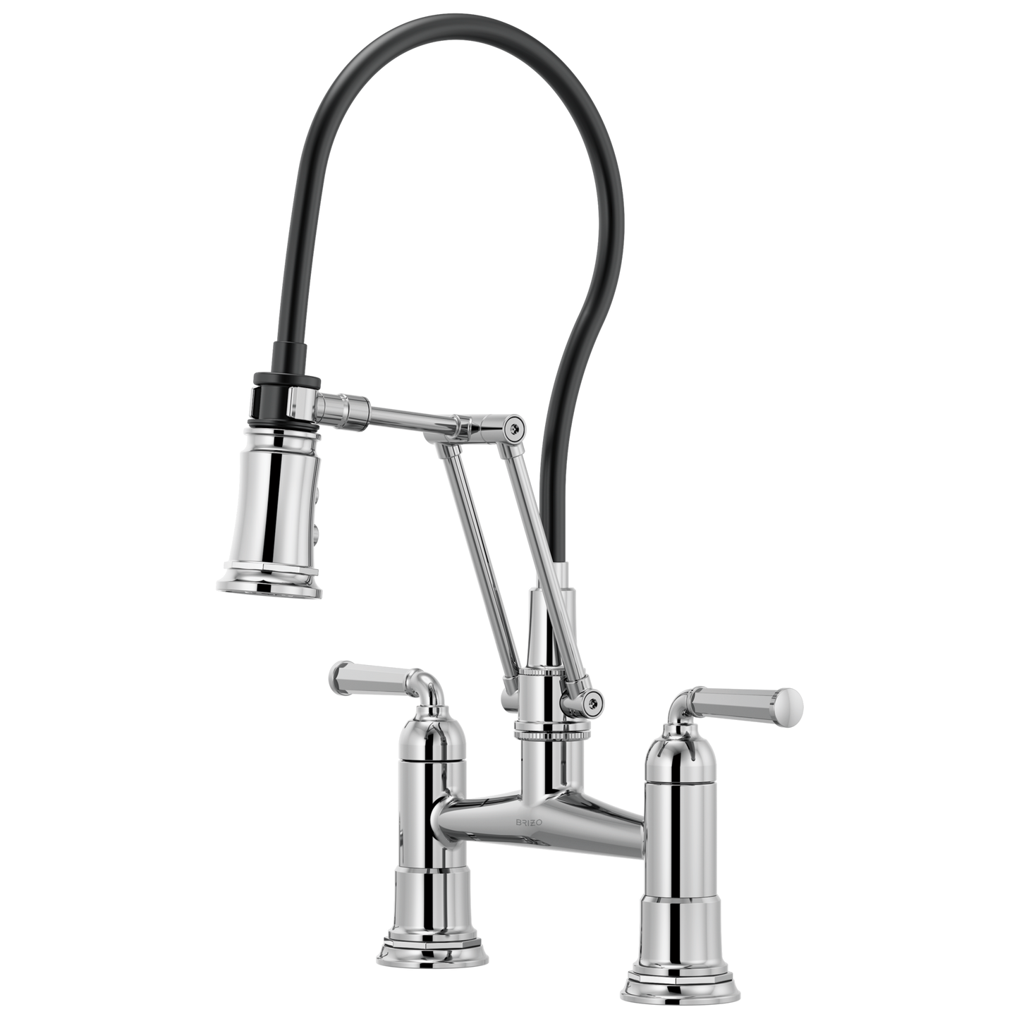 Brizo Rook: Articulating Bridge Faucet