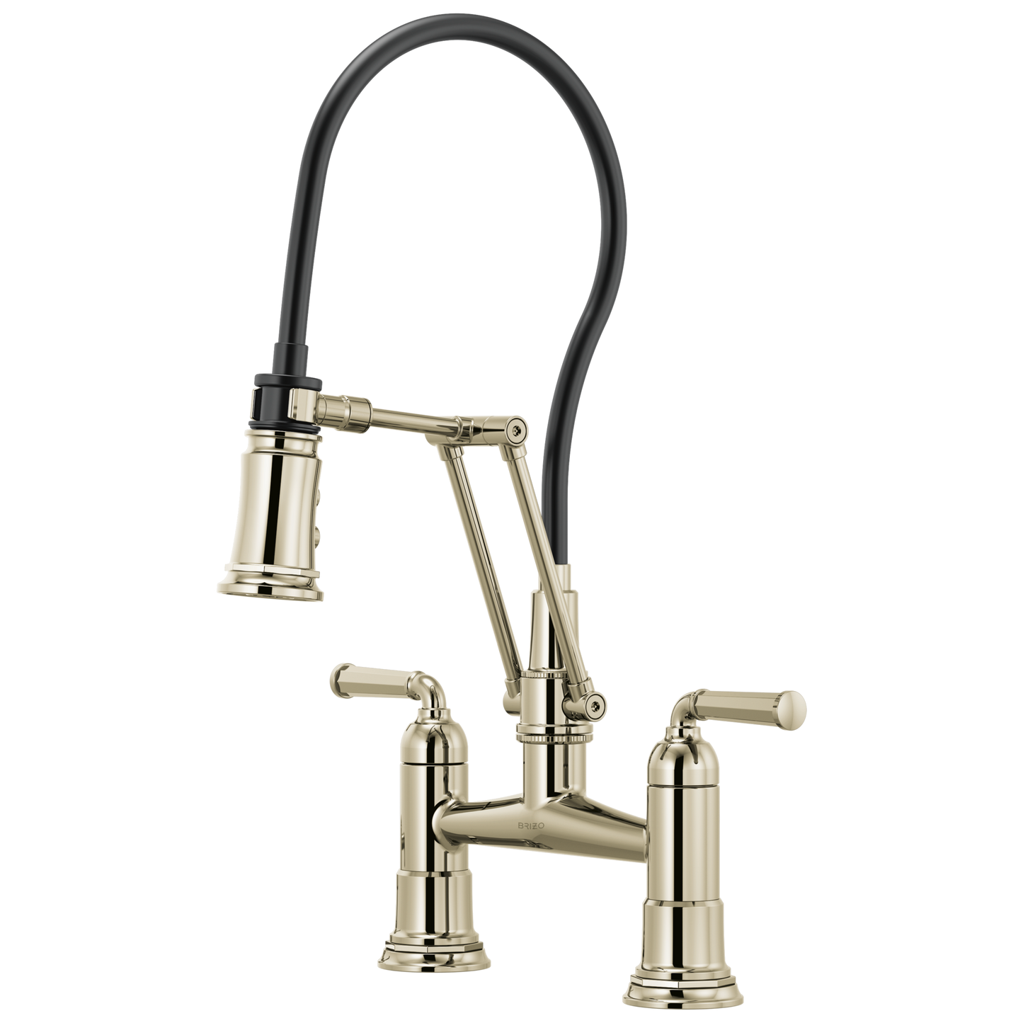 Brizo Rook: Articulating Bridge Faucet