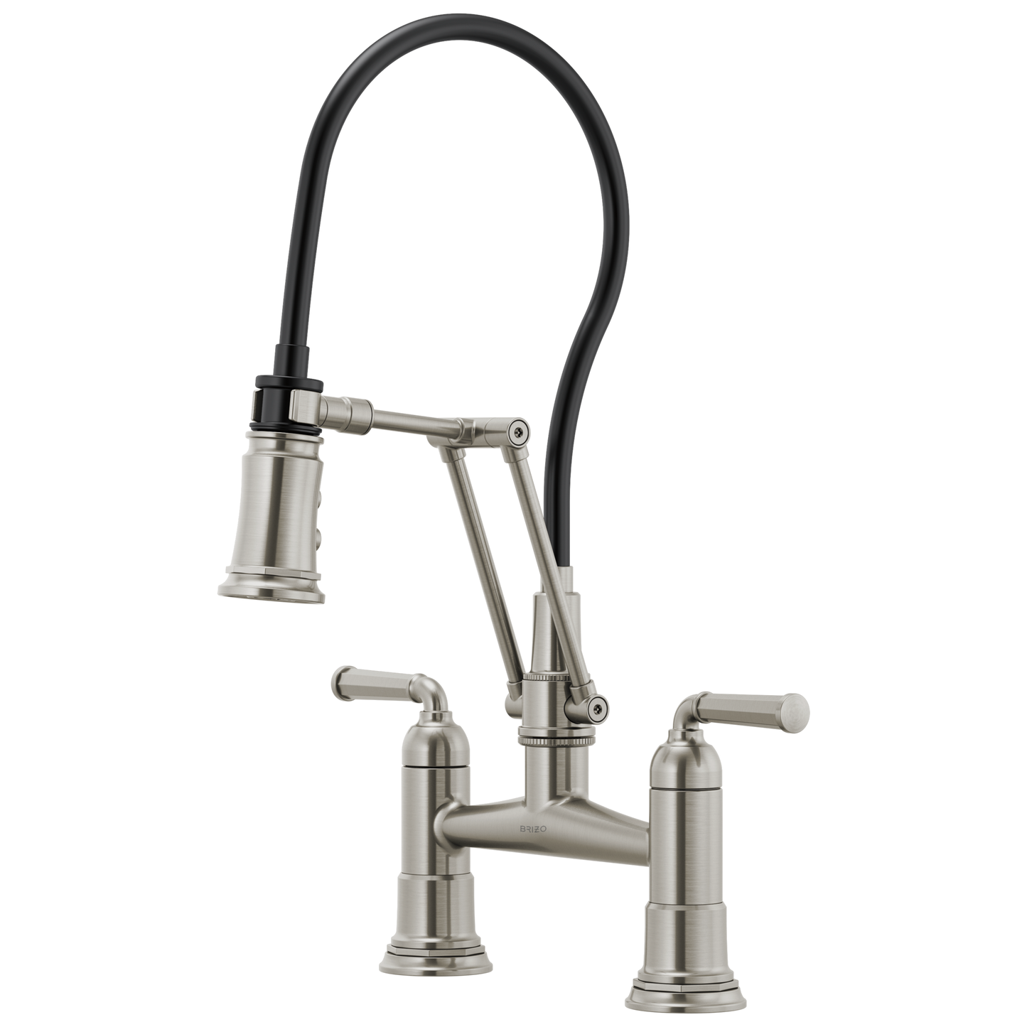 Brizo Rook: Articulating Bridge Faucet