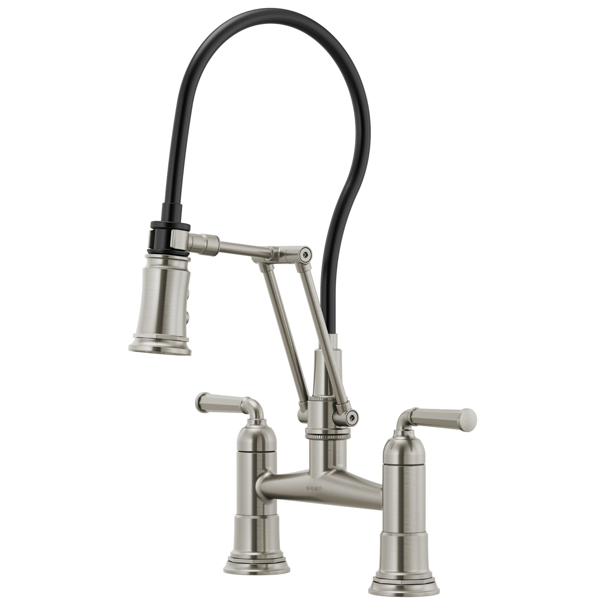 Brizo Rook: Articulating Bridge Faucet