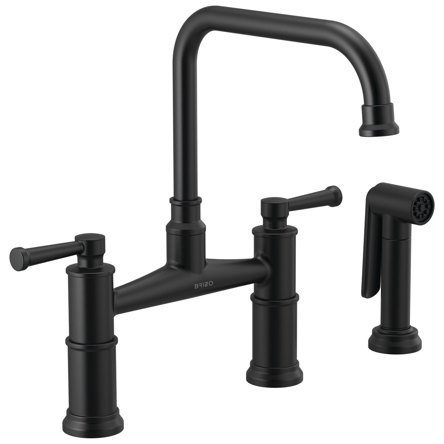 Brizo Artesso: Bridge Faucet with Side Sprayer